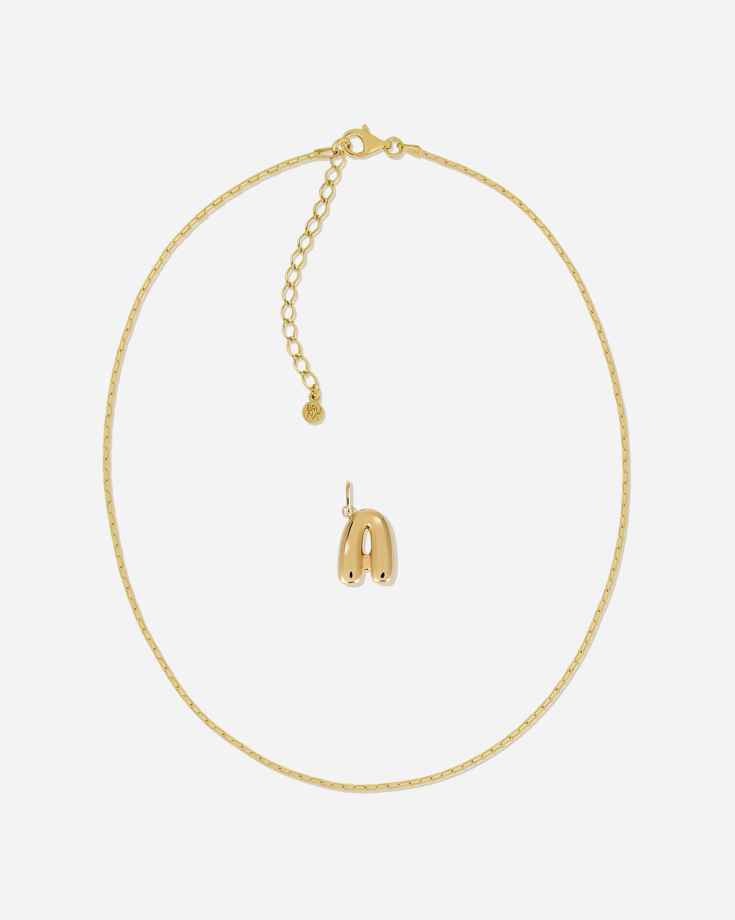 Bubble Letter Large Charm Set