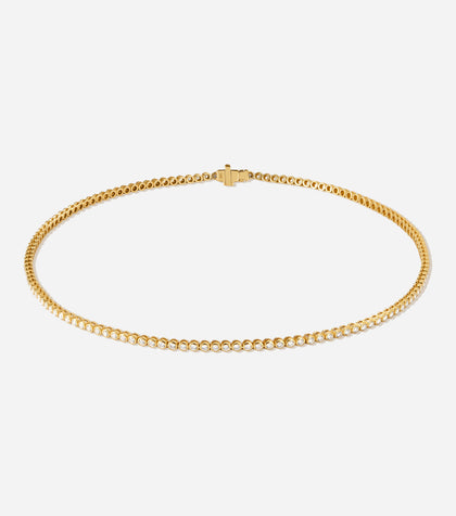 Lab-Grown Diamond Tennis Necklace
