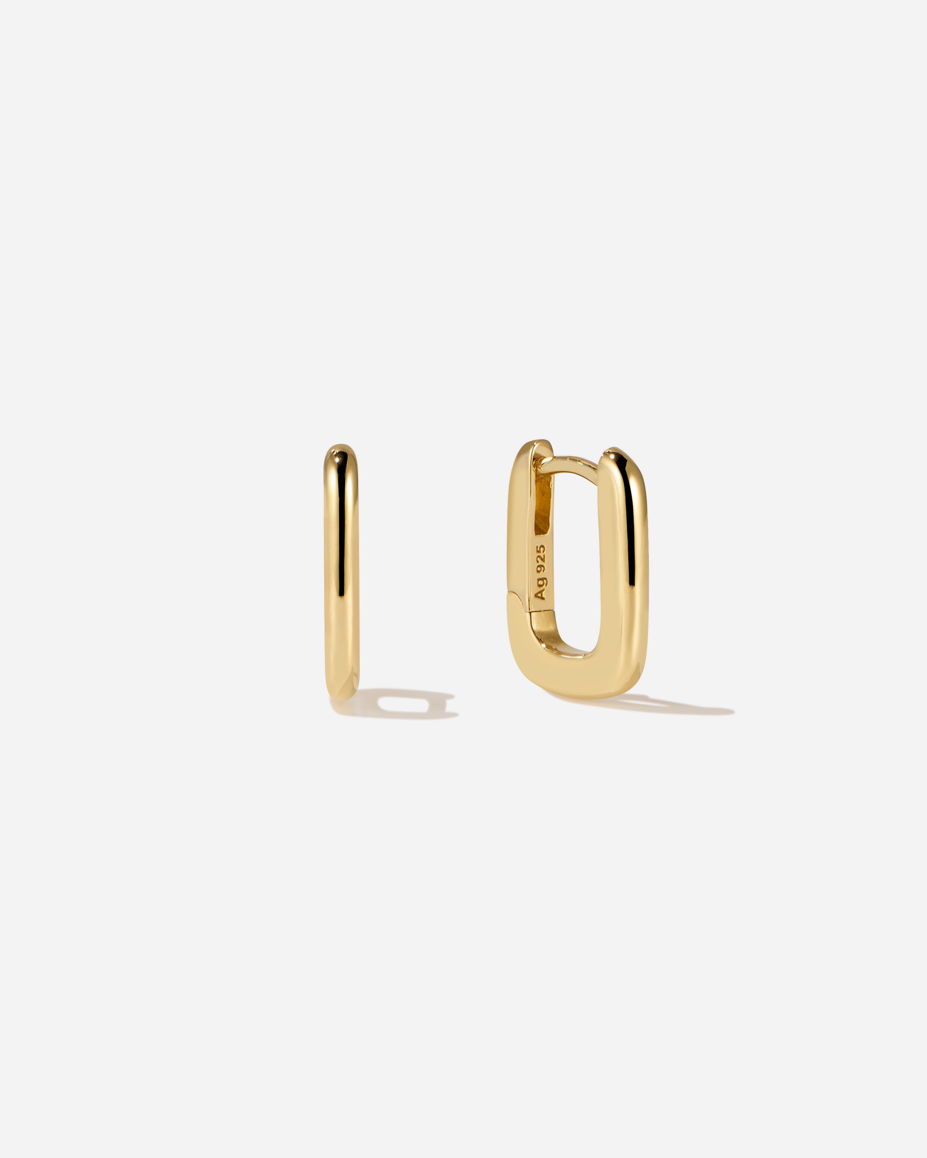 Vicenza Slim Small Hoops