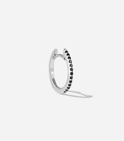 Lumière Onyx Small Single Hoop