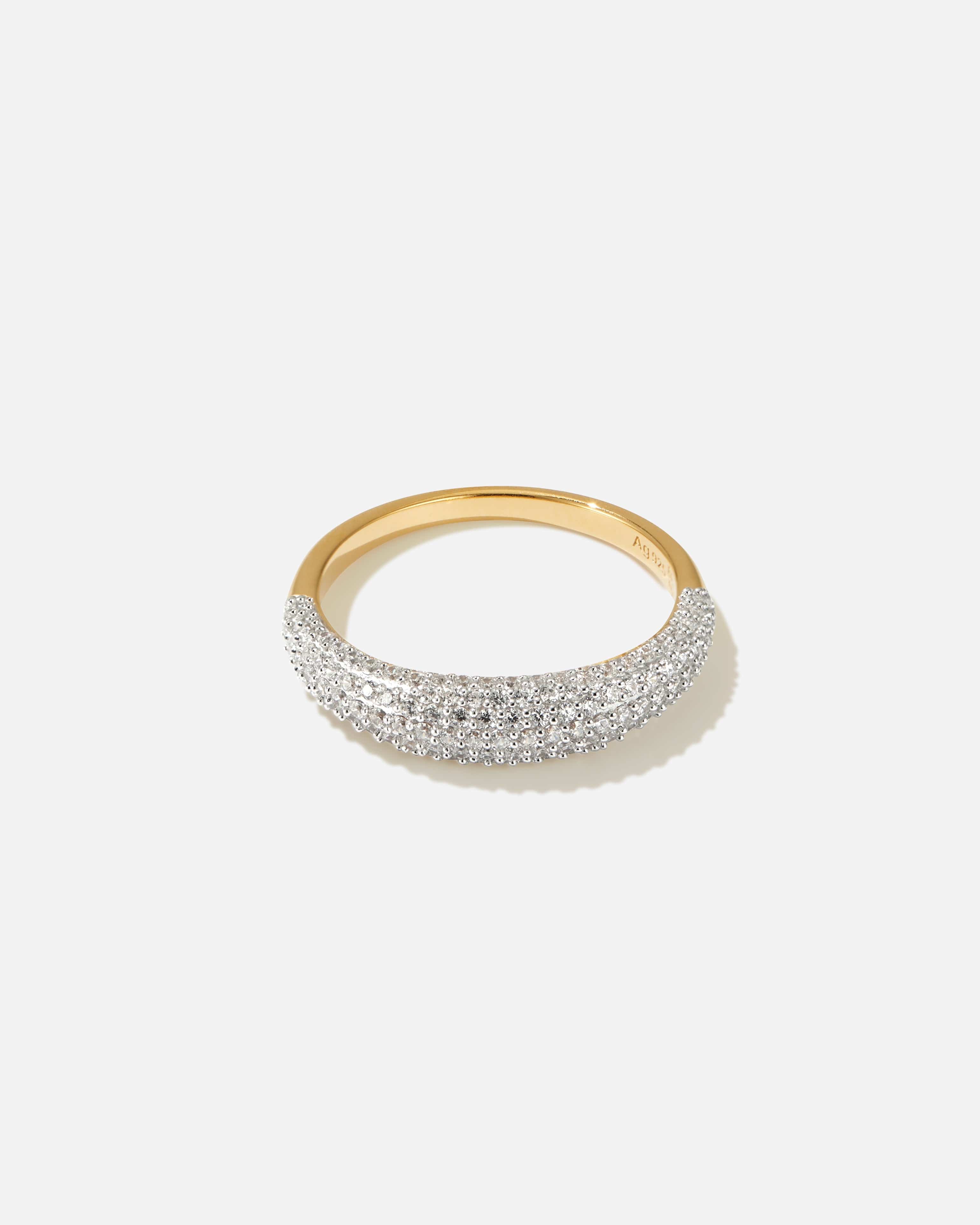BRUNA The Label Ring 18k Gold Vermeil / 52 / Topaz Belluno Ring