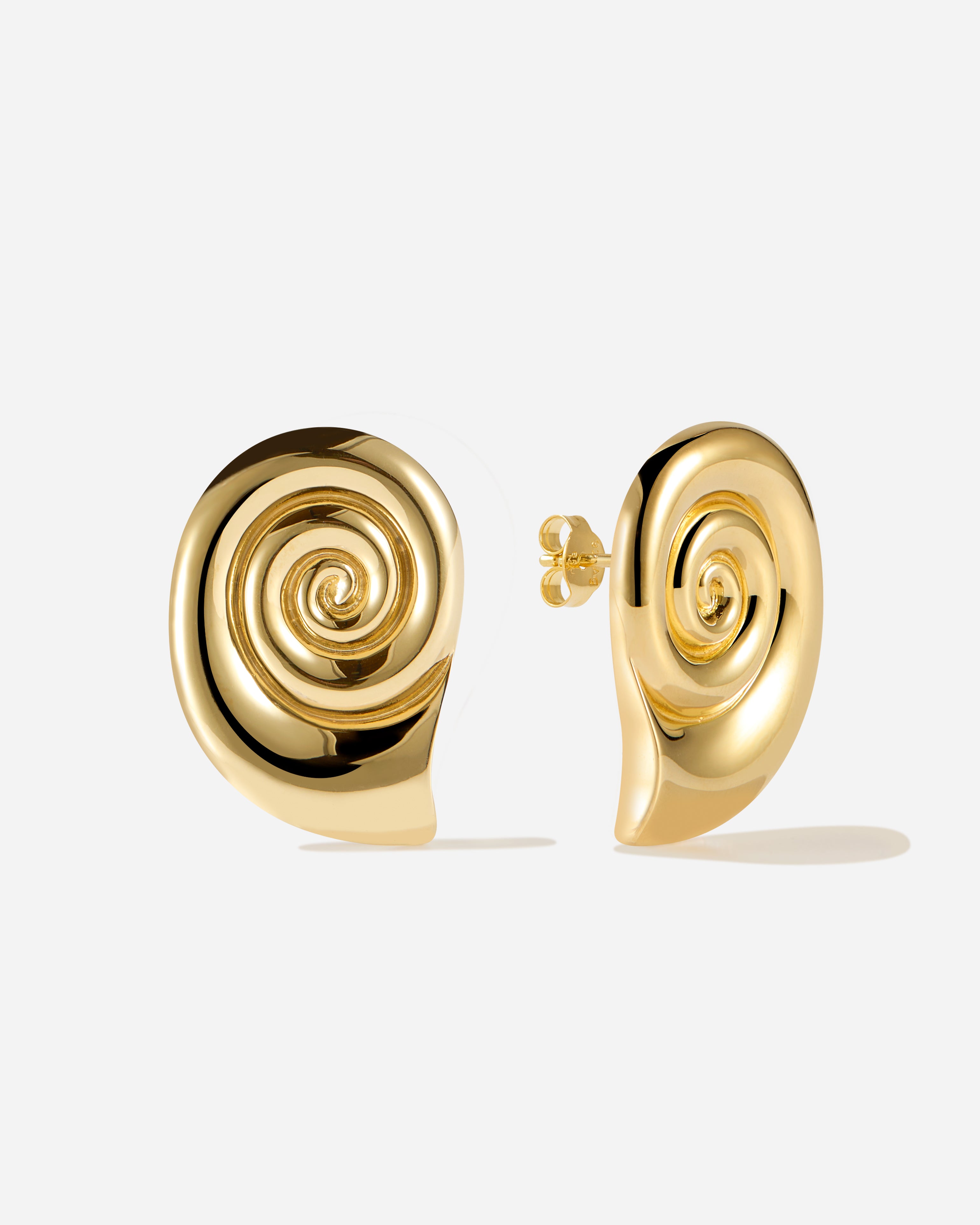 BRUNA The Label Earrings 18k Gold Vermeil Taranto Earrings