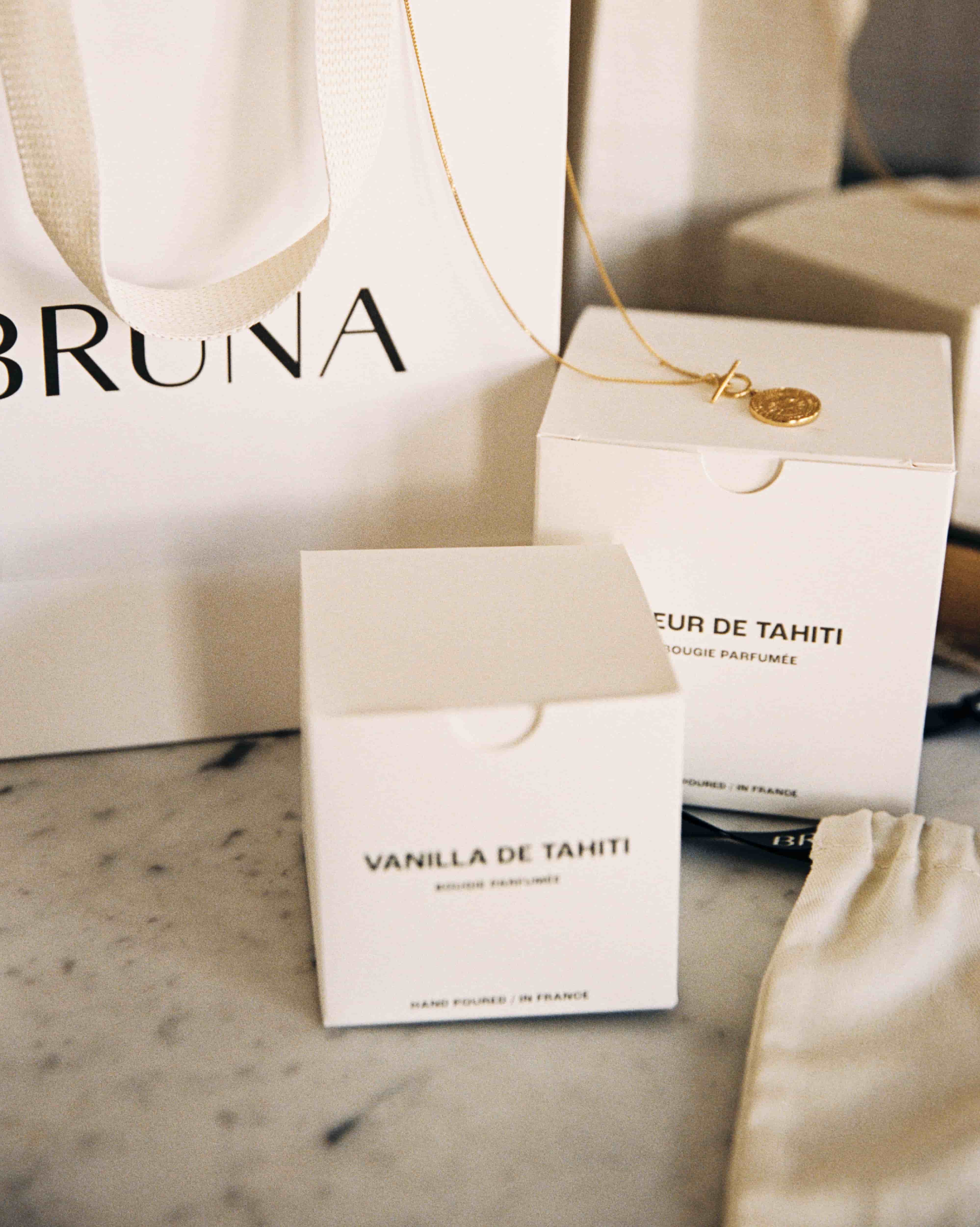 BRUNA The Label Accessoire Vanilla de Tahiti Candle 190g