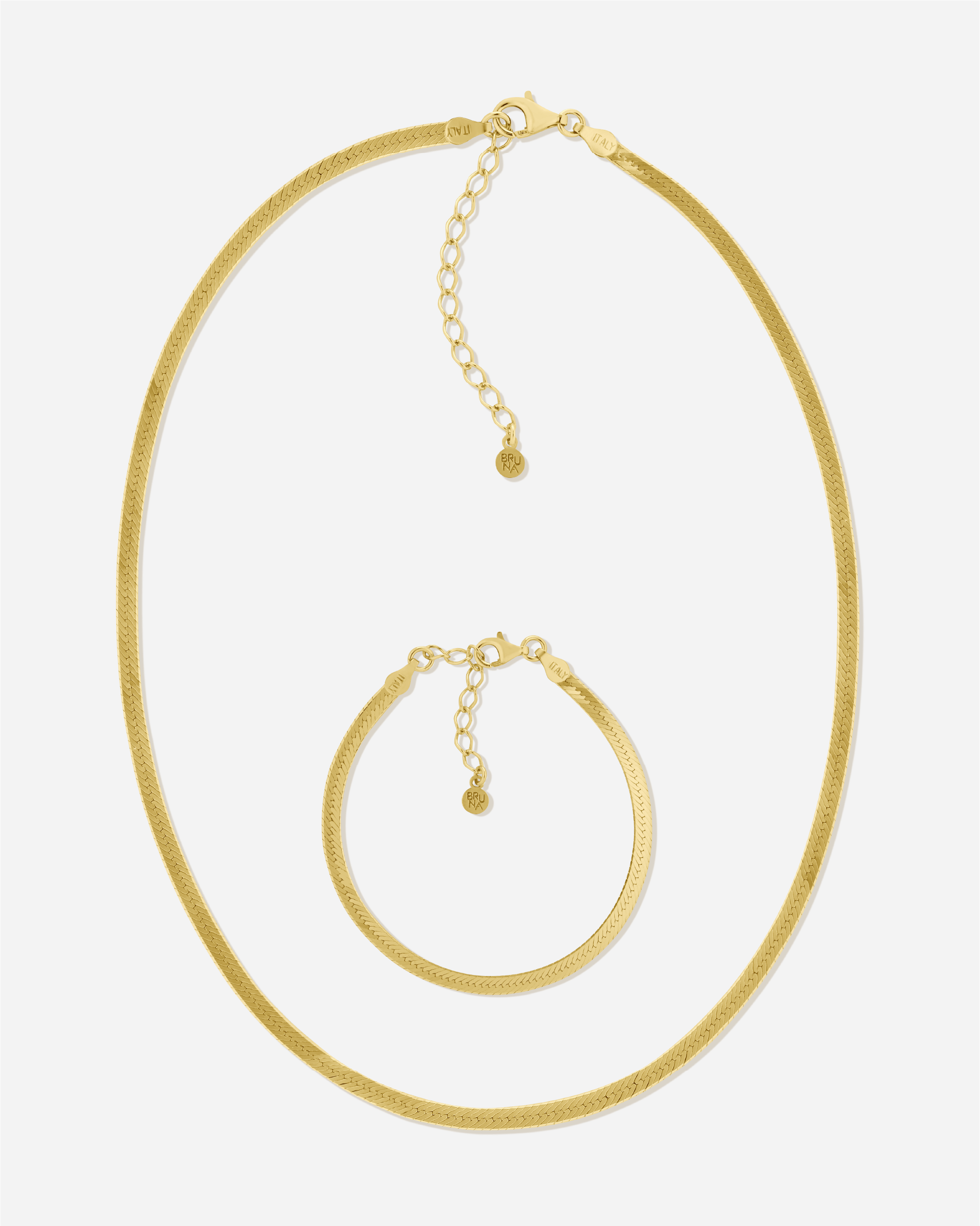 BRUNA The Label Sets 18k Gold Vermeil Monti Set