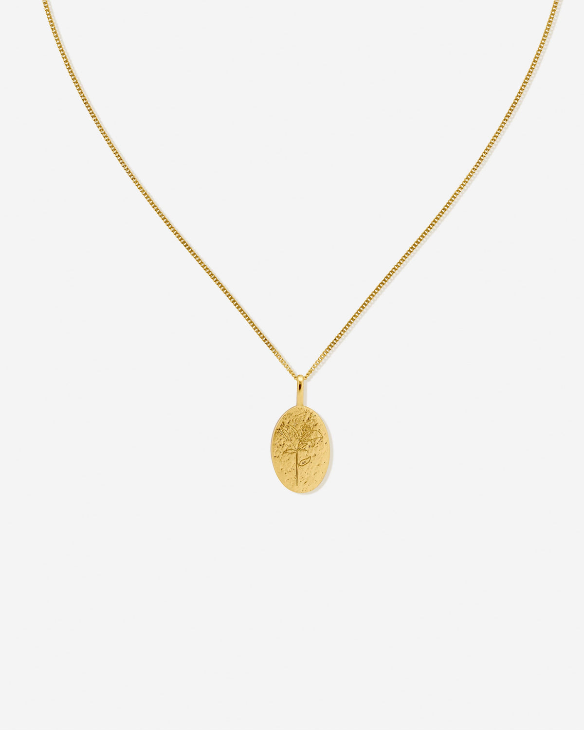 BRUNA The Label Necklace 18k Gold Vermeil / No Gems Provence Necklace