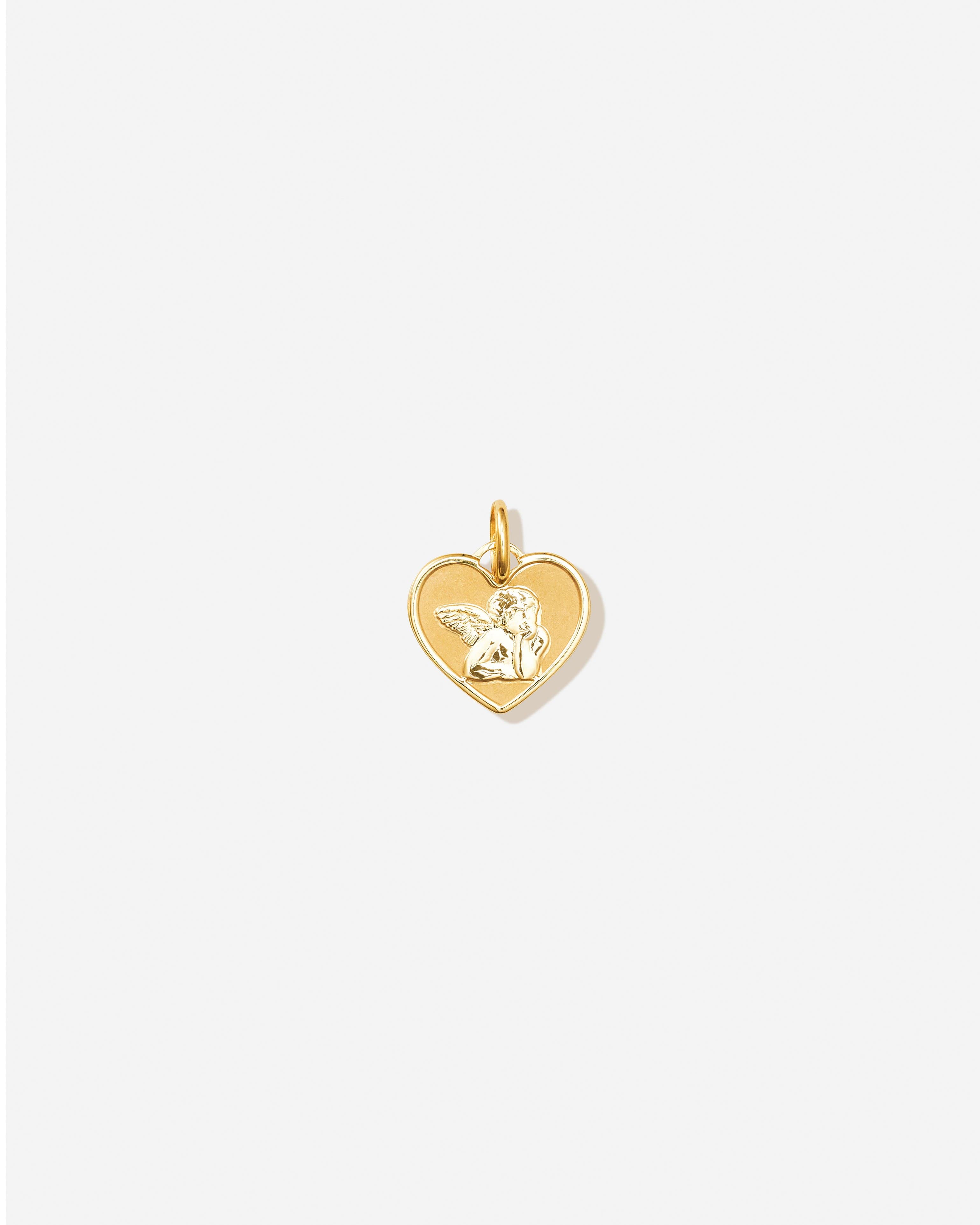 BRUNA The Label Charm 14k Massivgold / No Gems Saint-Rose 14k Gold Charm