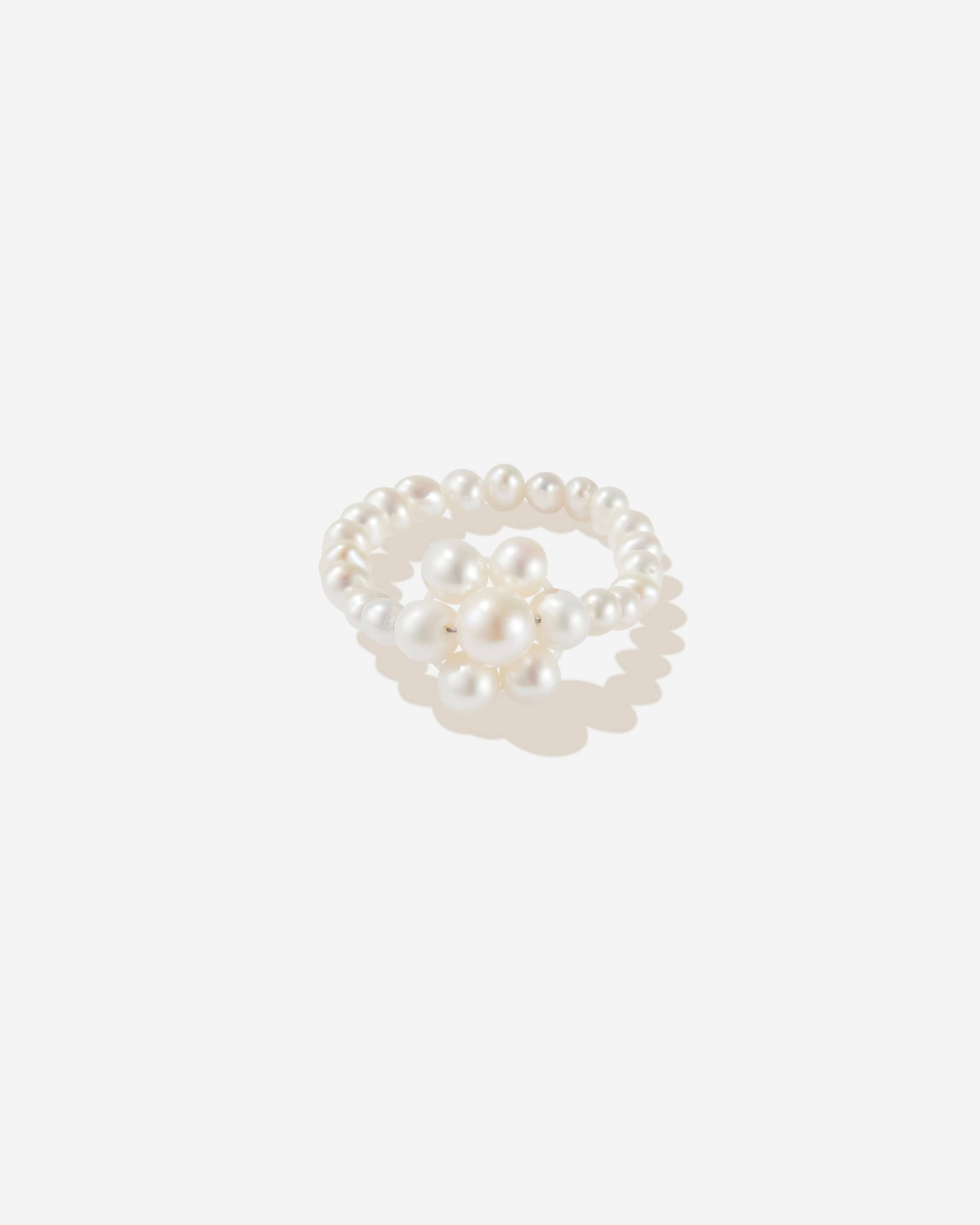 BRUNA The Label Ring 18k Gold Vermeil / 50-52 / Perlen Santorin Ring