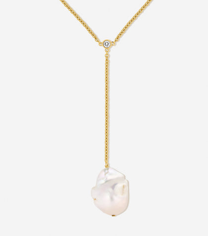 BRUNA The Label Necklace 18k Gold Vermeil / Perlen Versailles Necklace