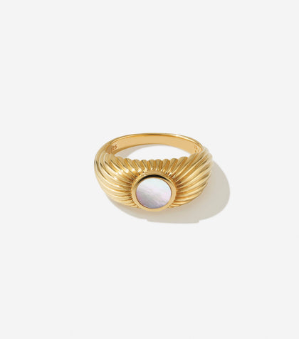 BRUNA The Label Ring 18k Gold Vermeil / 52 / Perlen Viana Ring