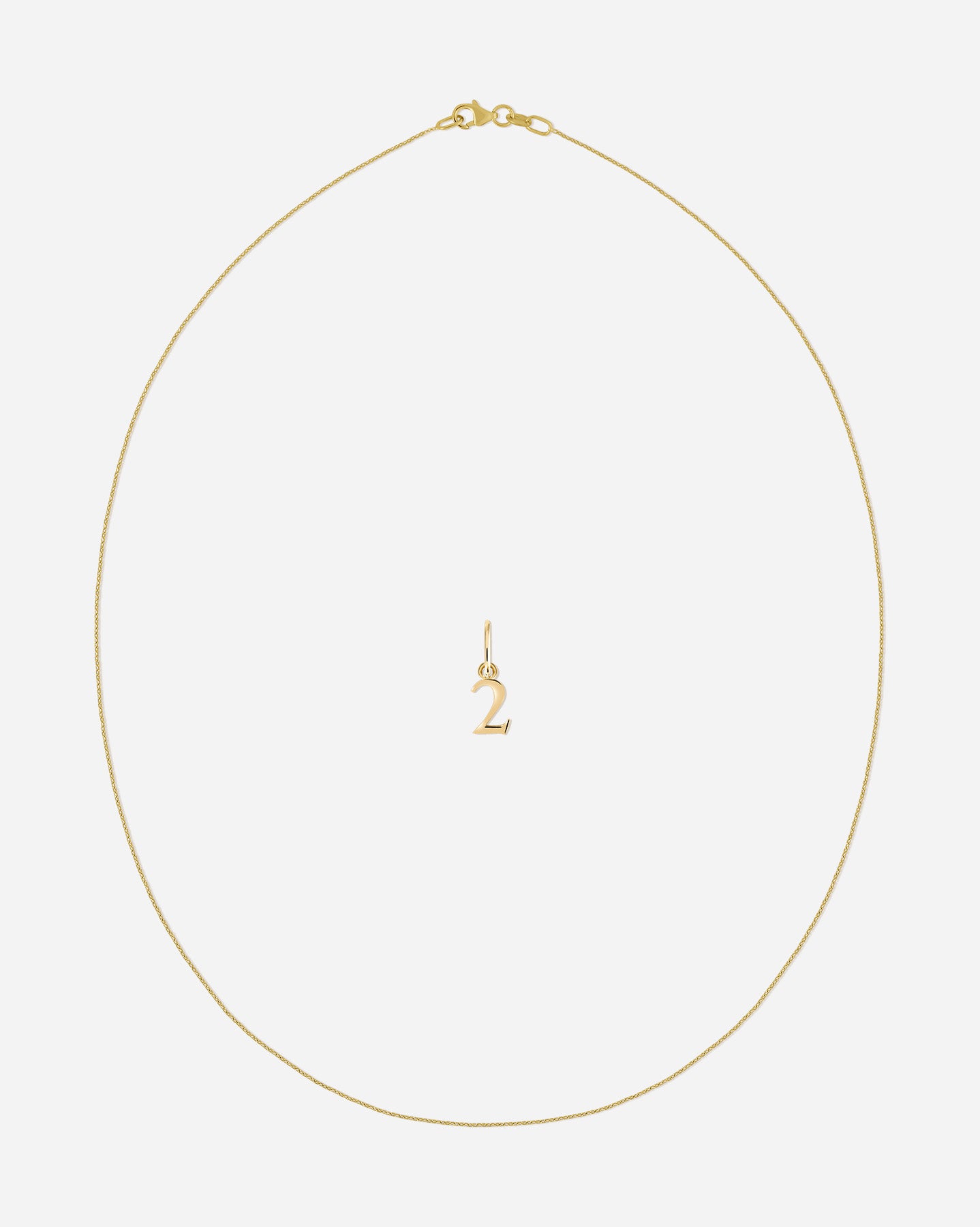 Number Charm Set