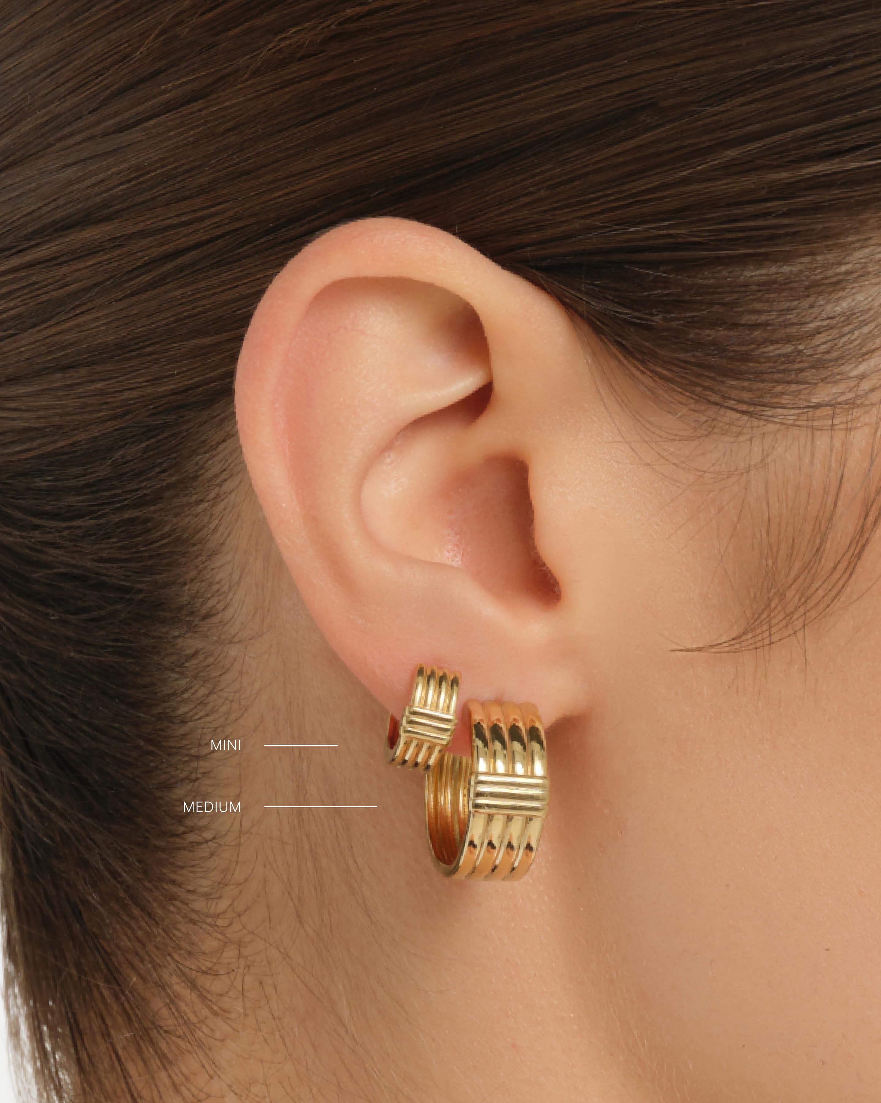 Calavino Medium Hoops