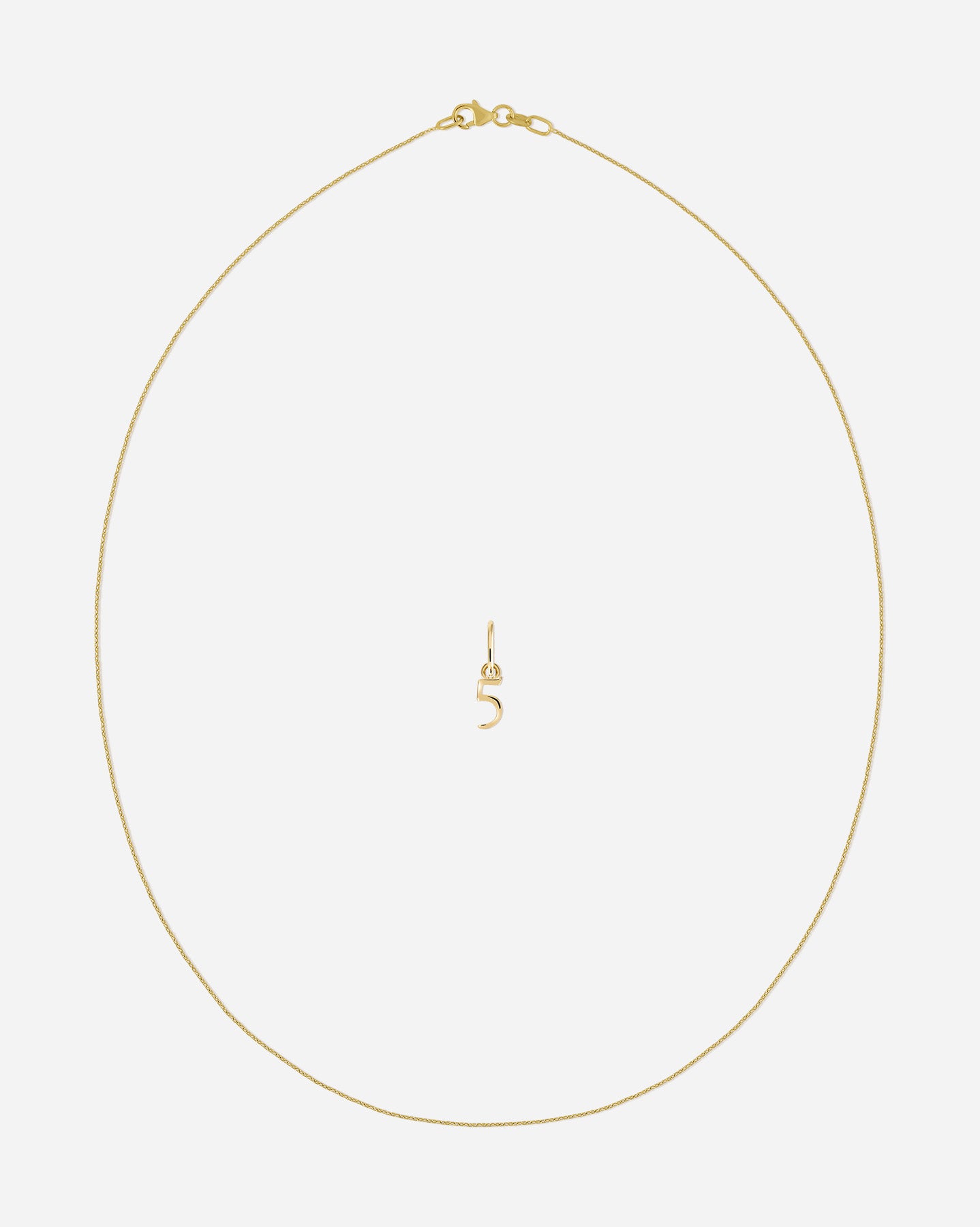 Number Charm Set