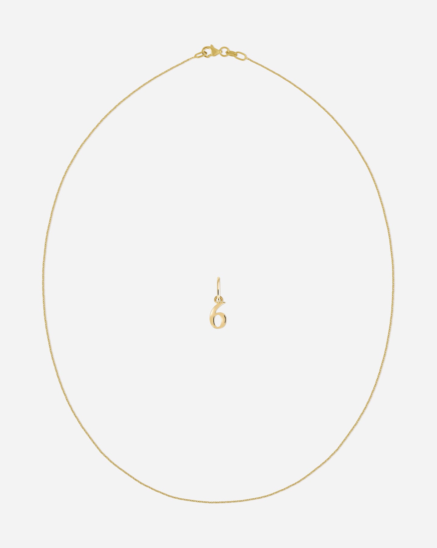 Number Charm Set