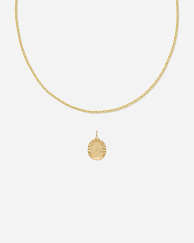 Coin Letter Charm Set