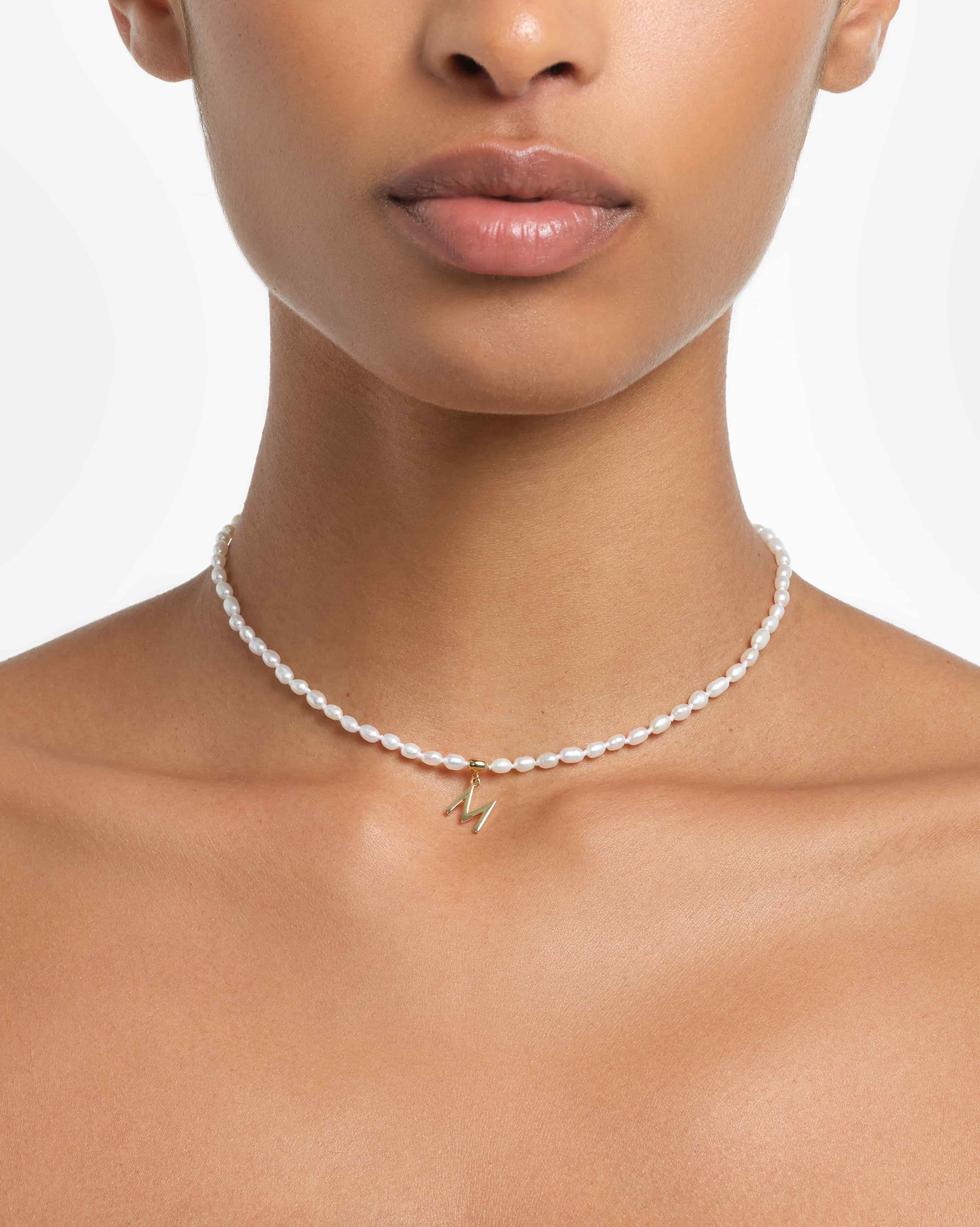 Antibes Letter Choker