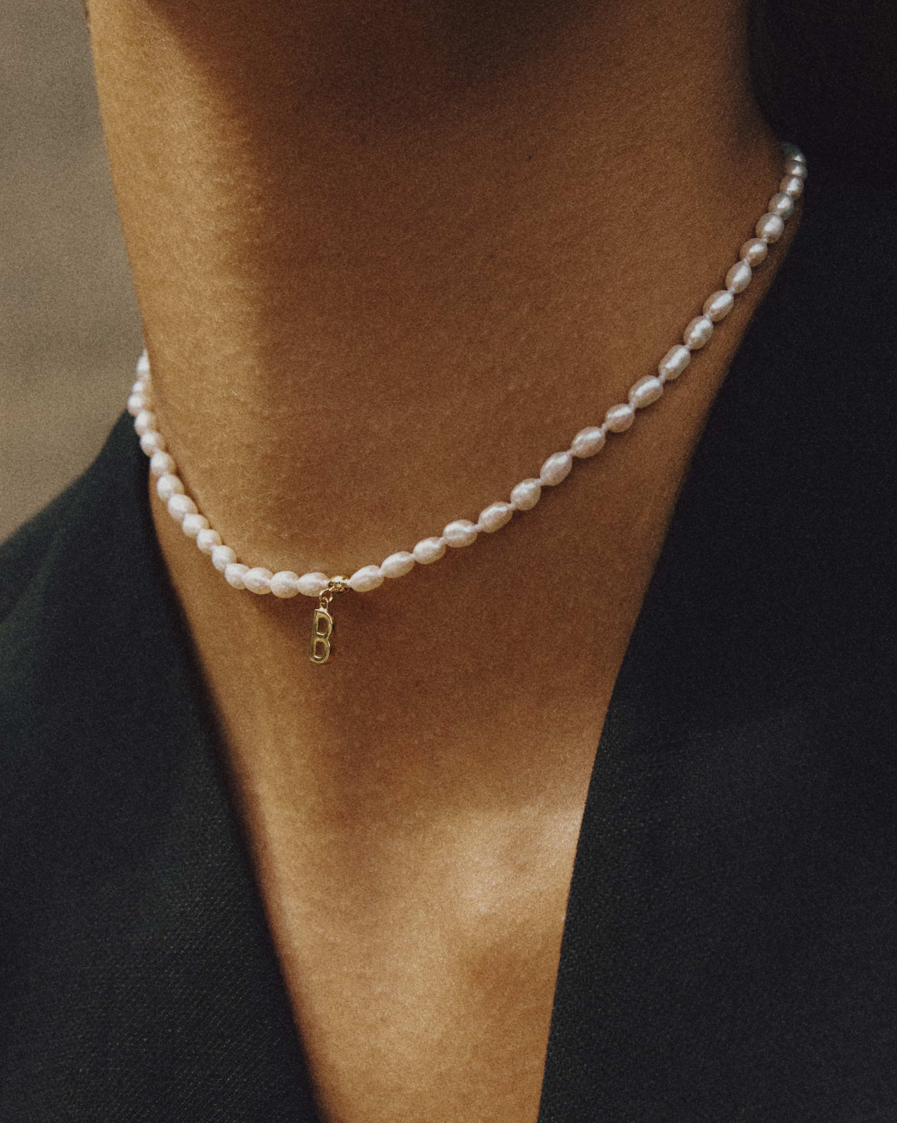 Antibes Letter Choker