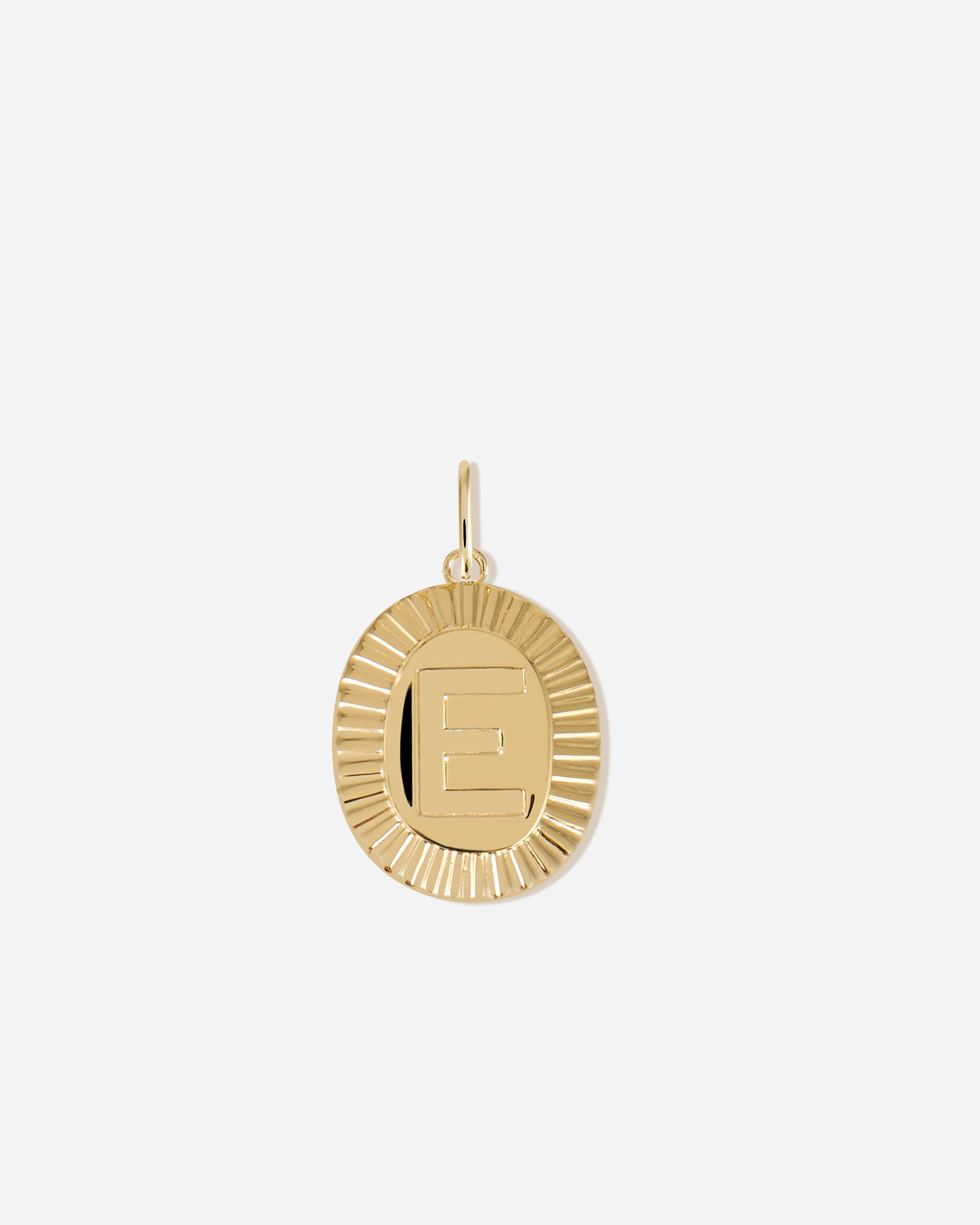 Coin Letter Charm