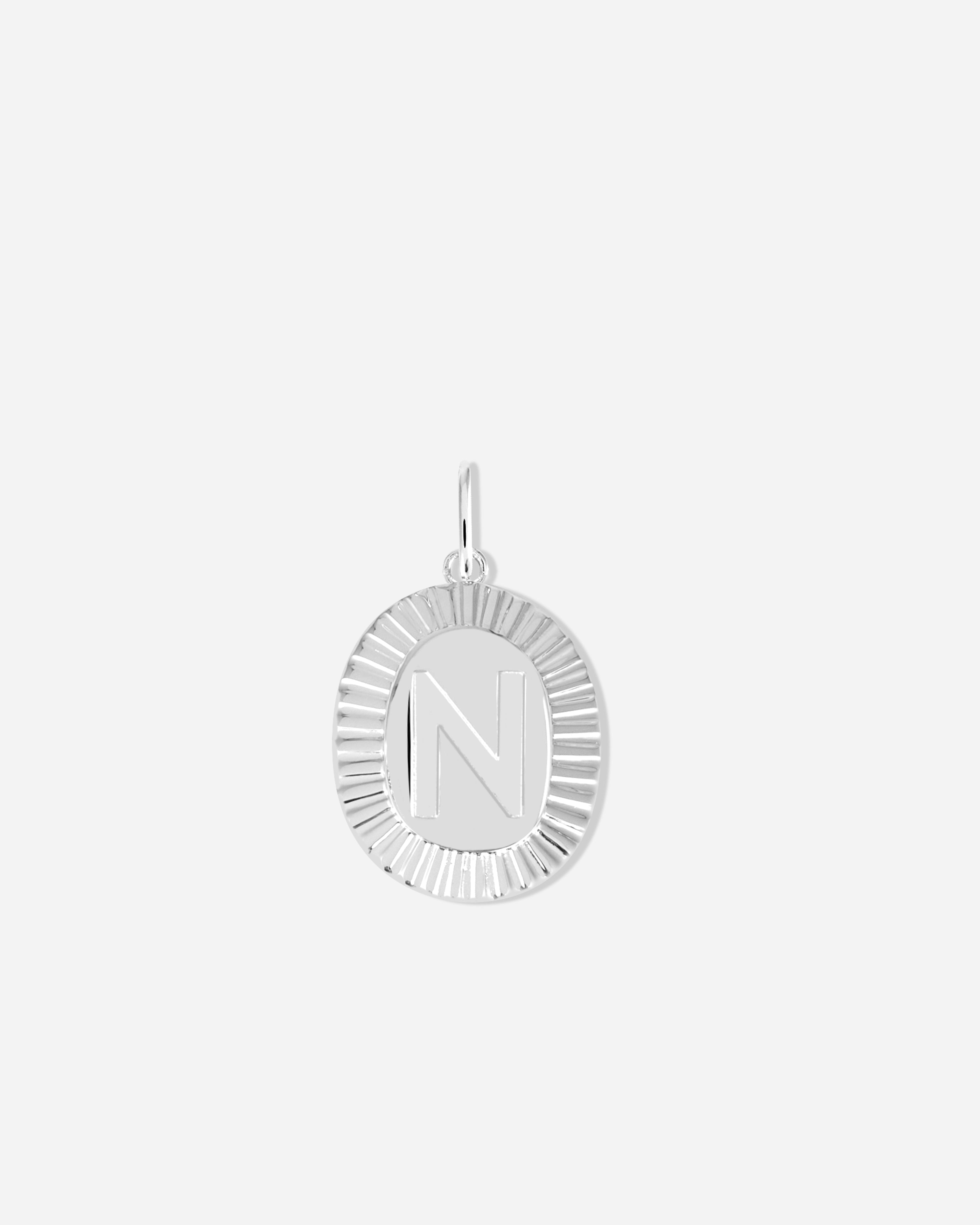 Coin Letter Charm