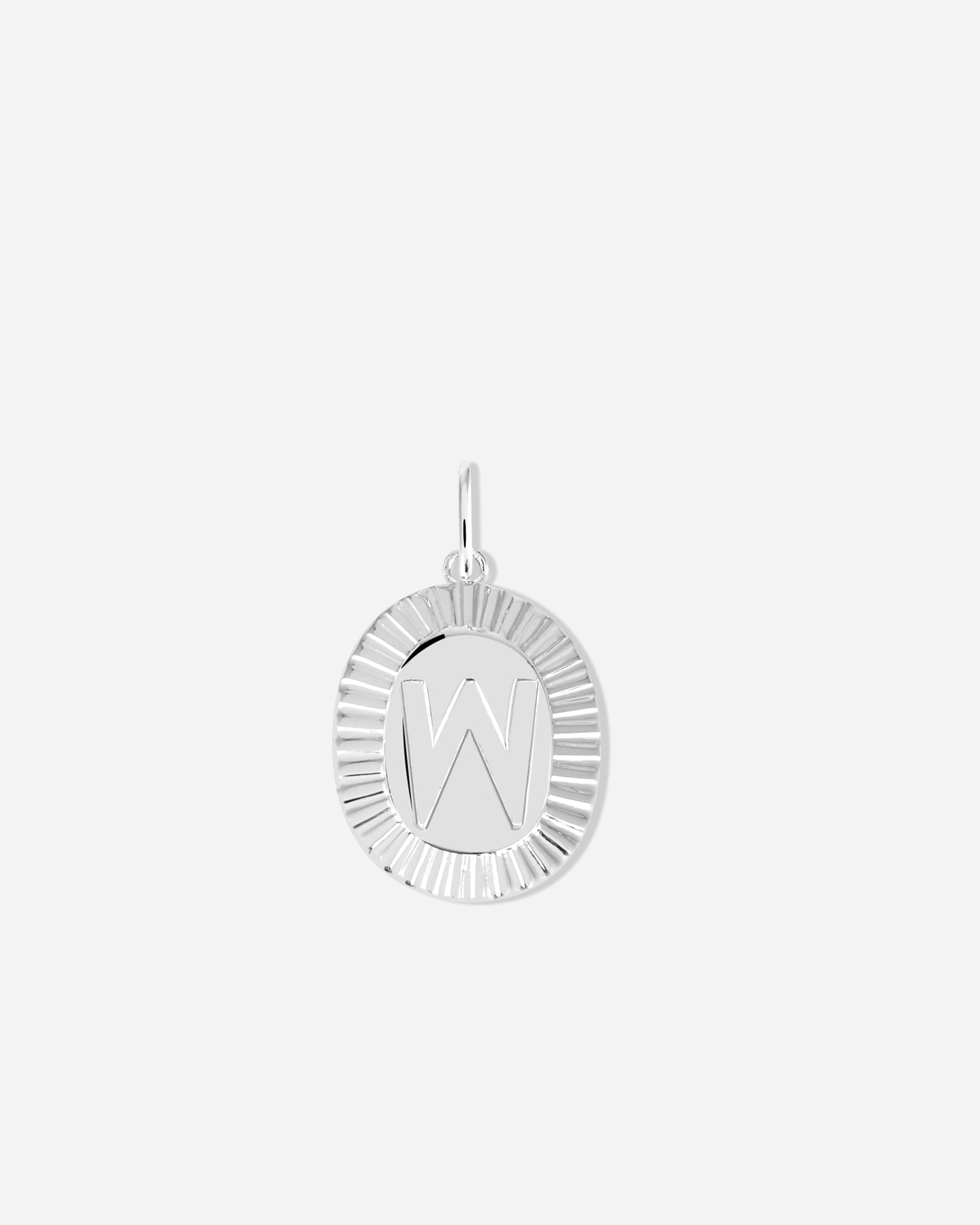 Coin Letter Charm