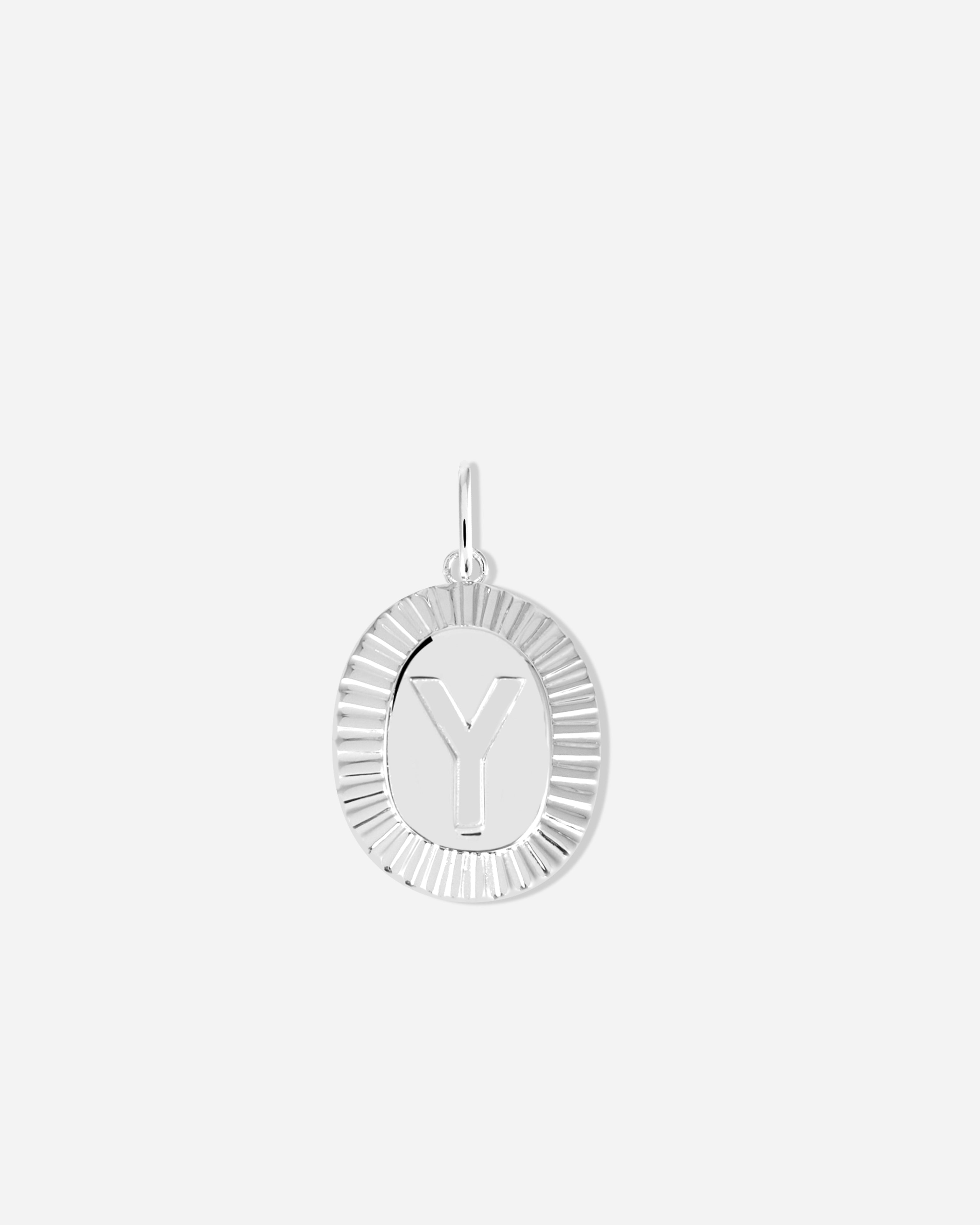Coin Letter Charm