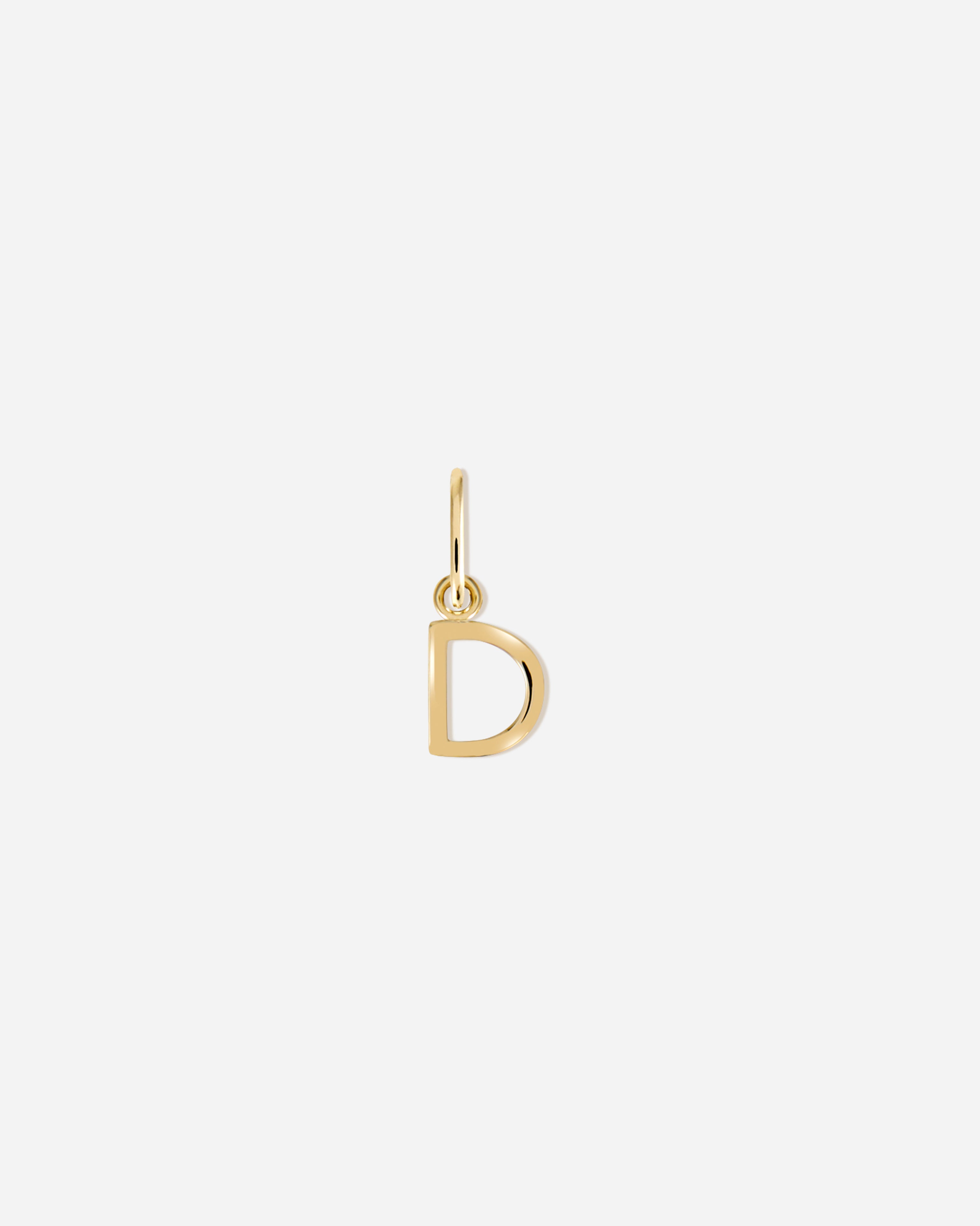 Classic Letter Charm