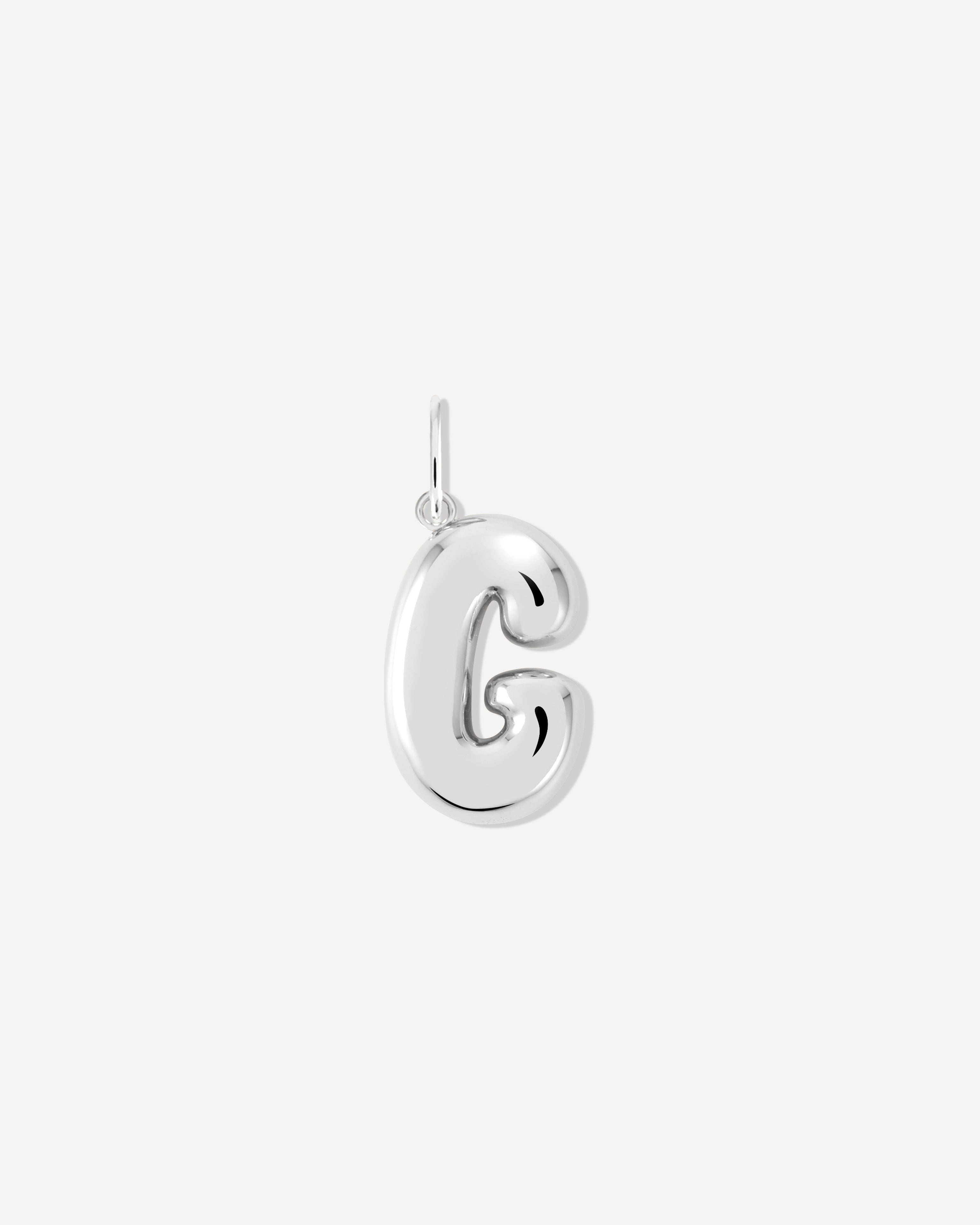 Bubble Letter Large Charm