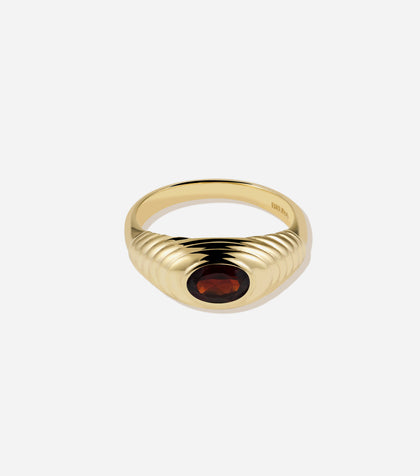 Procida Garnet Ring