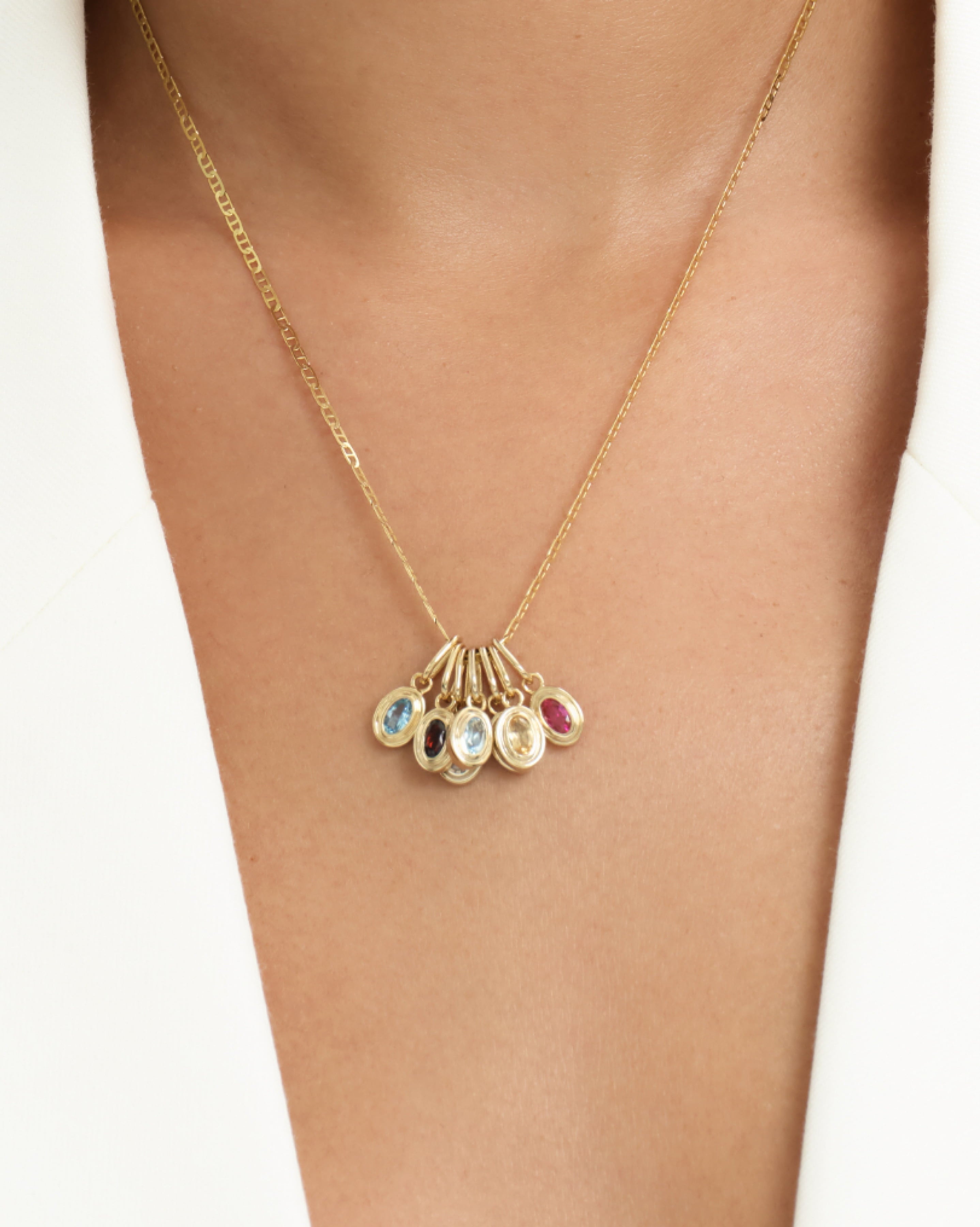 Birthstone Charm Set