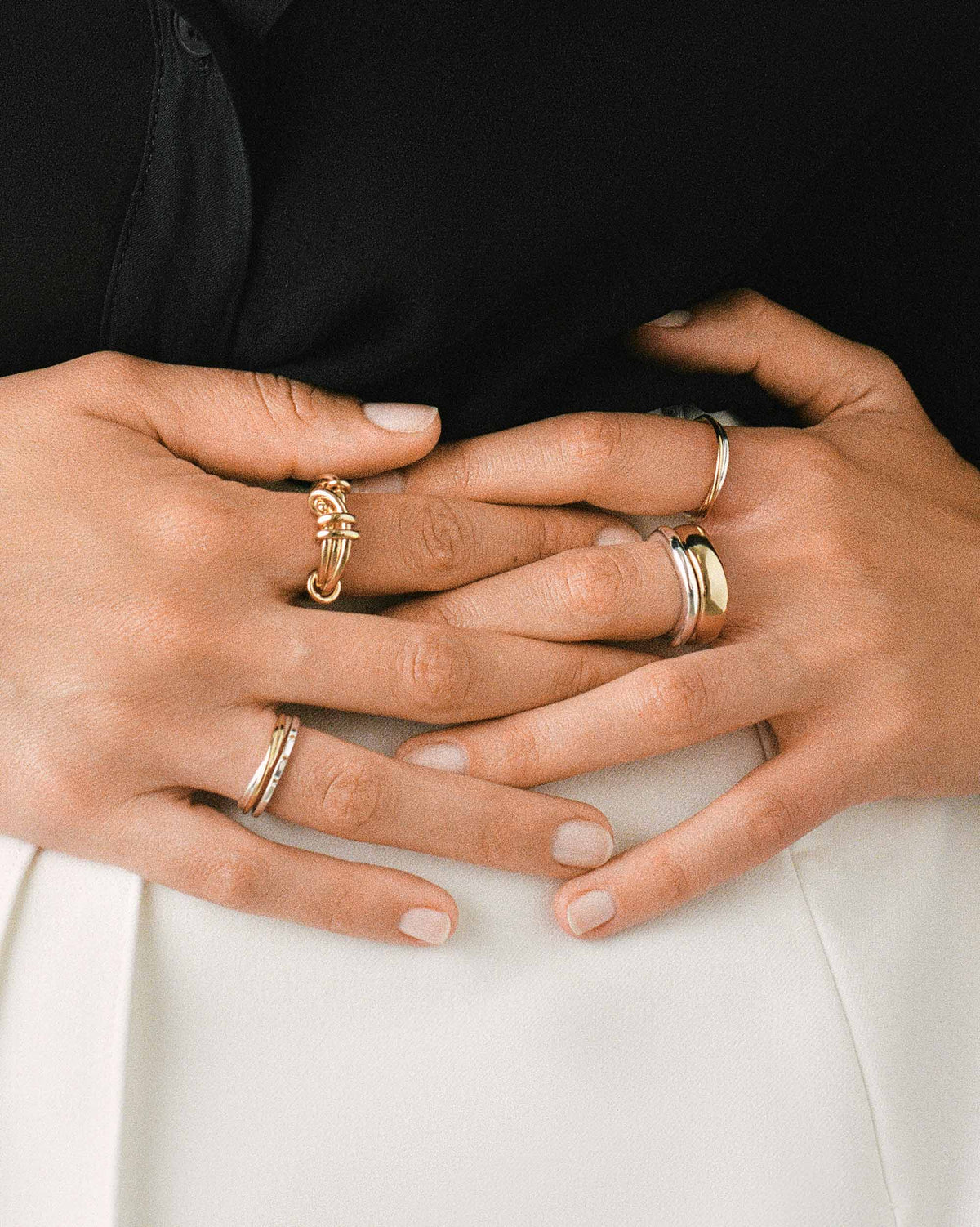 Casella Duo Ring Set