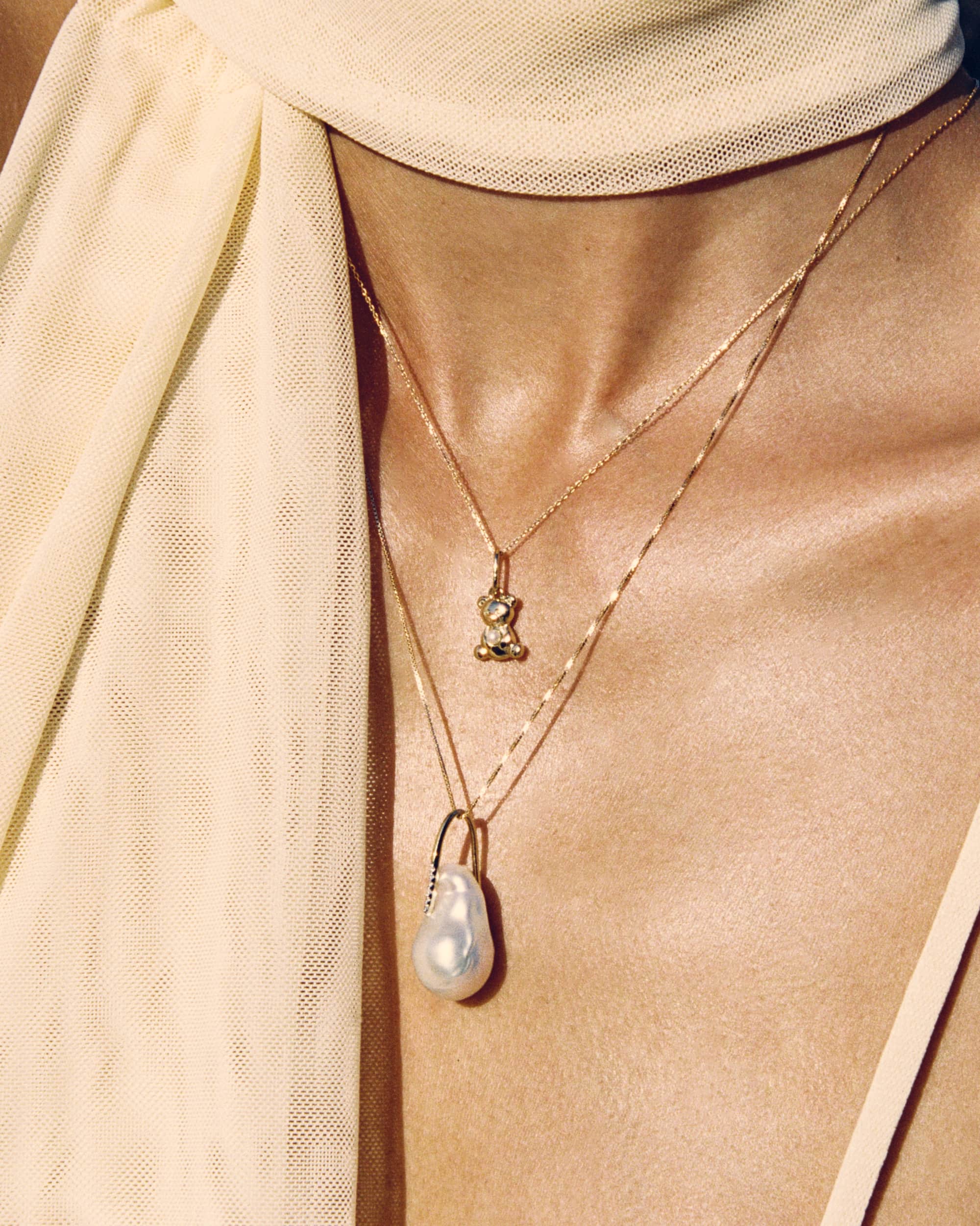 Bear Pearl Set