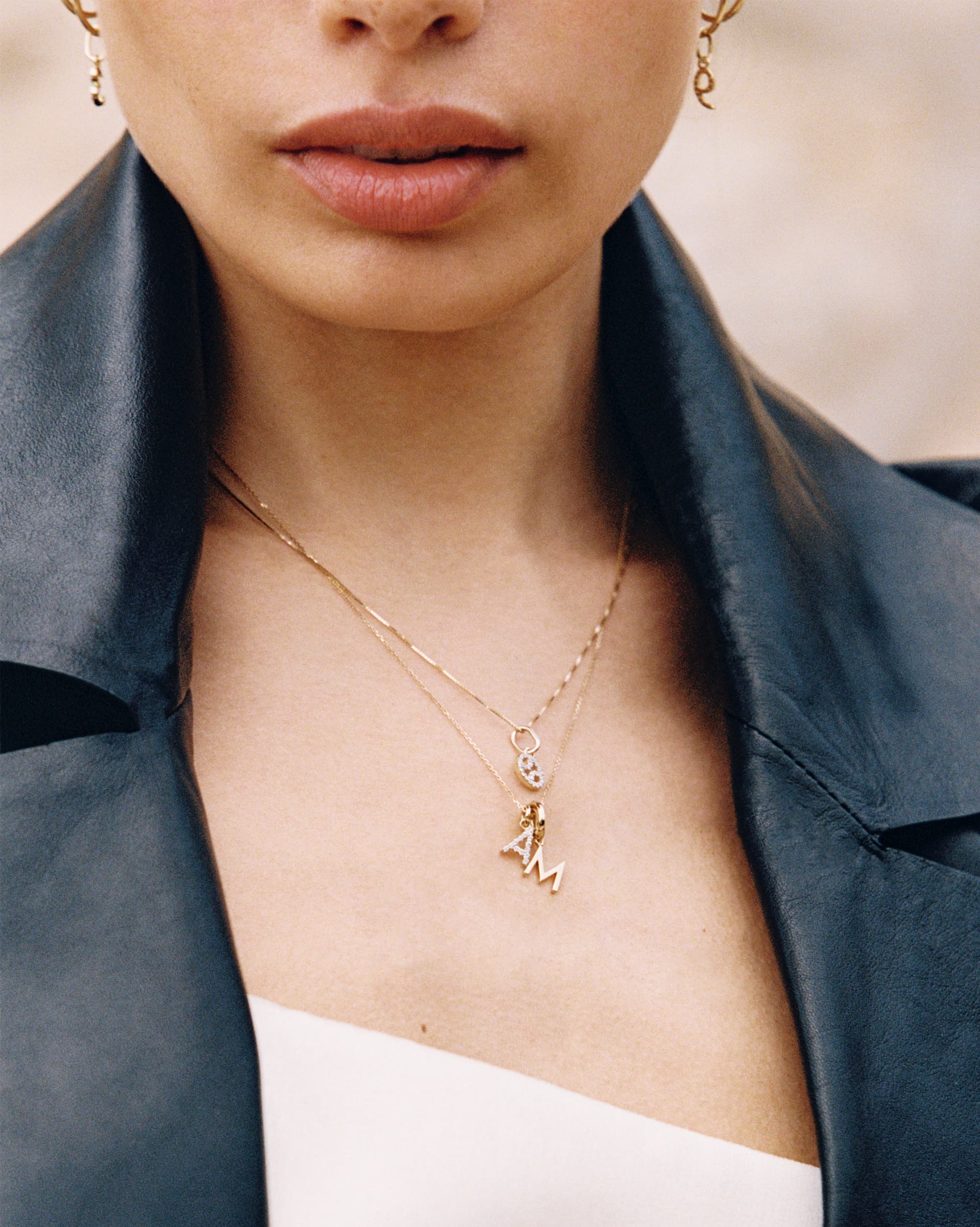 Classic Letter Charm