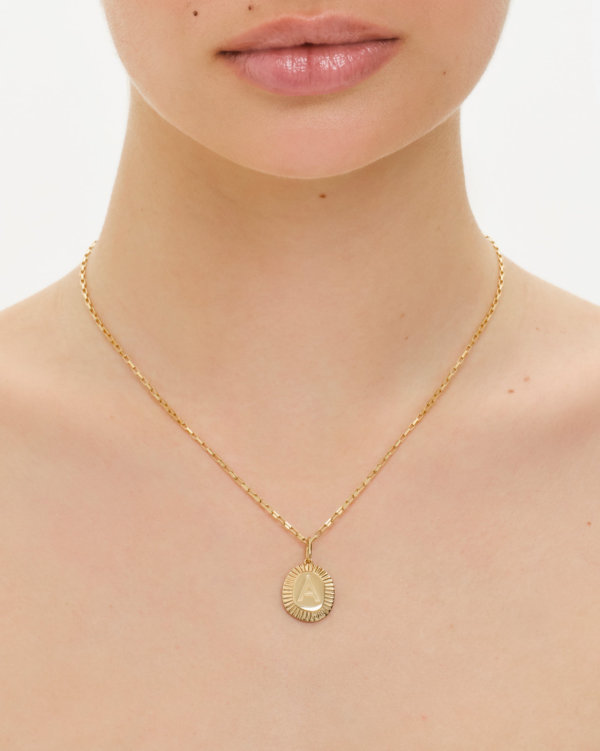 Coin Letter Charm Set
