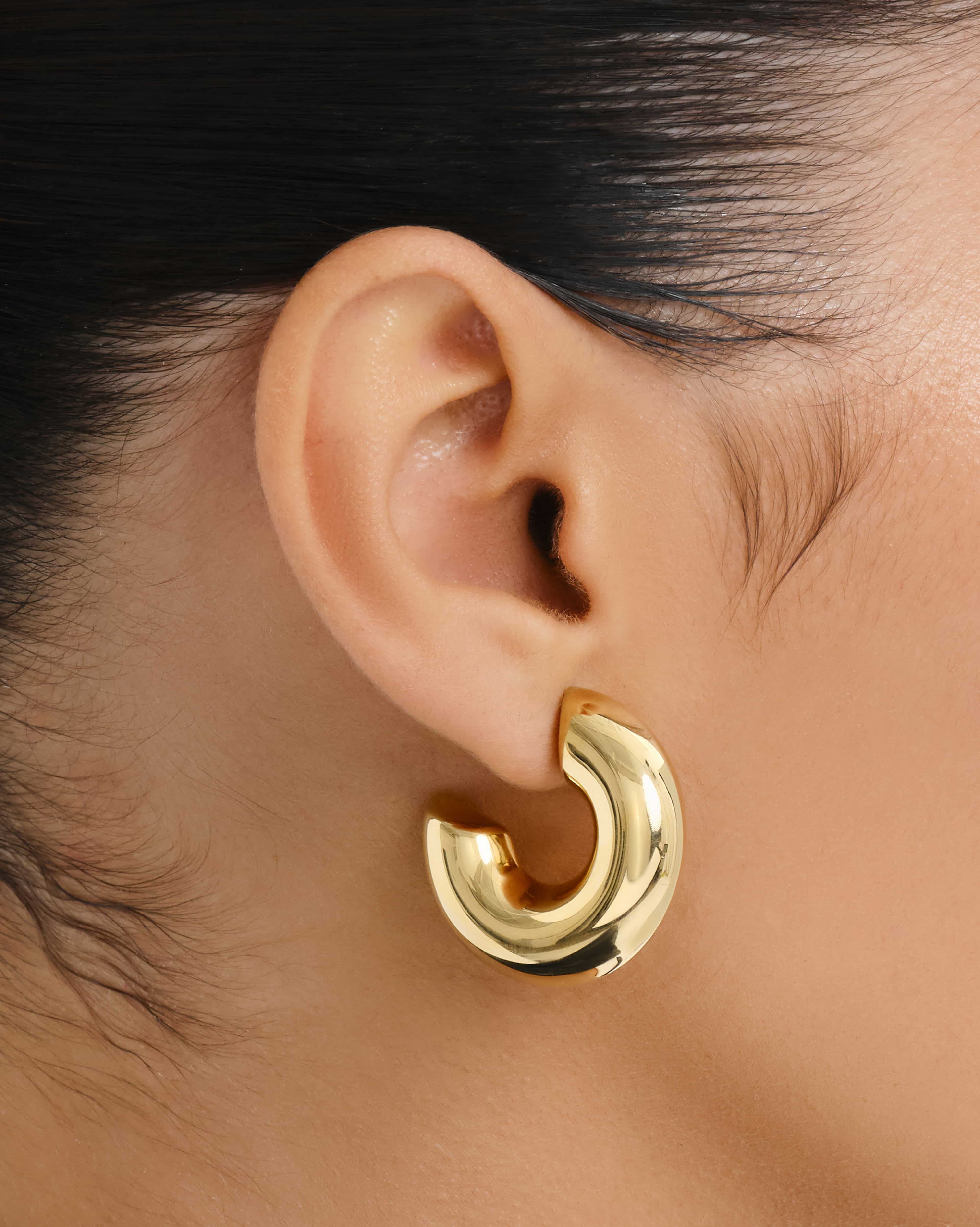 Corsica Large Hoops