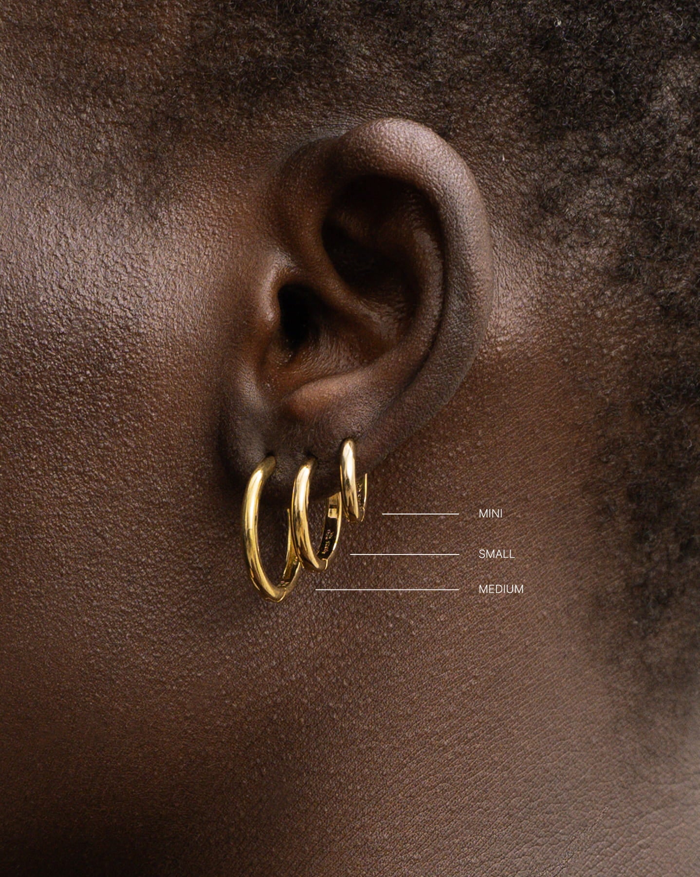 Isola Small Hoops