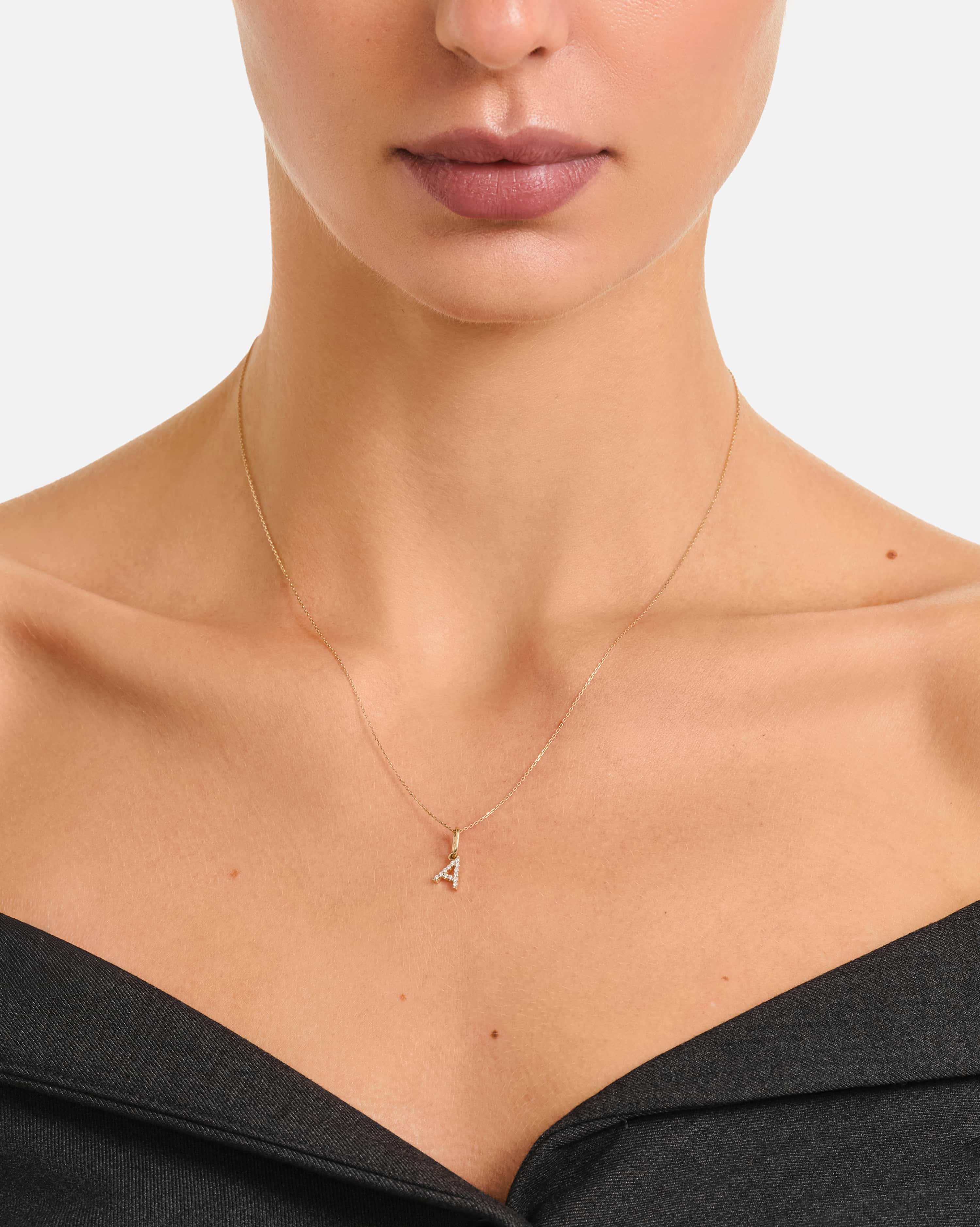 Letter Pendant Set