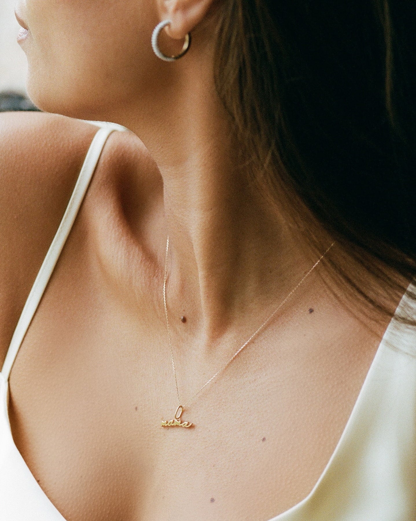 Mama Small 14k Gold Charm Set