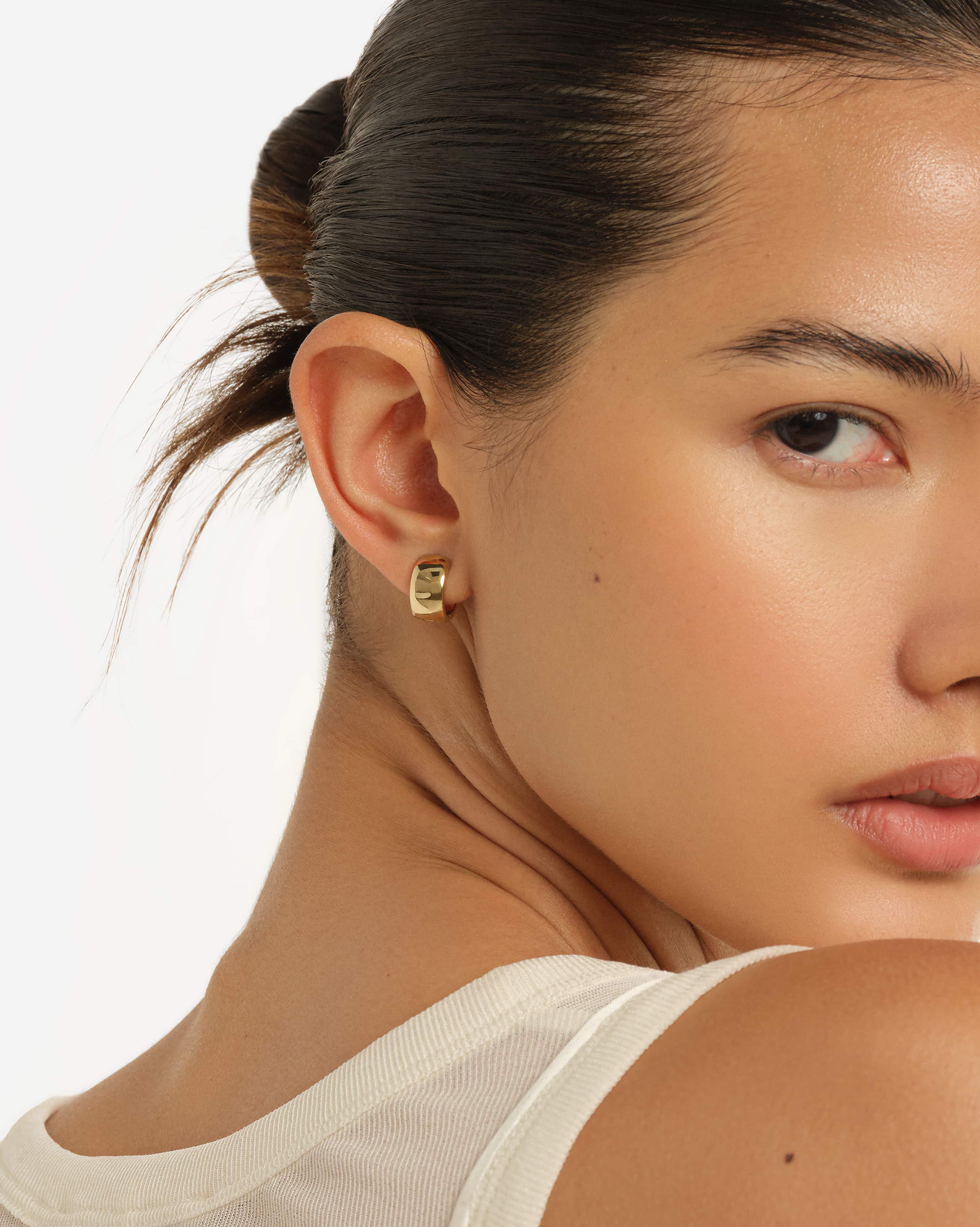Manza Small Hoops