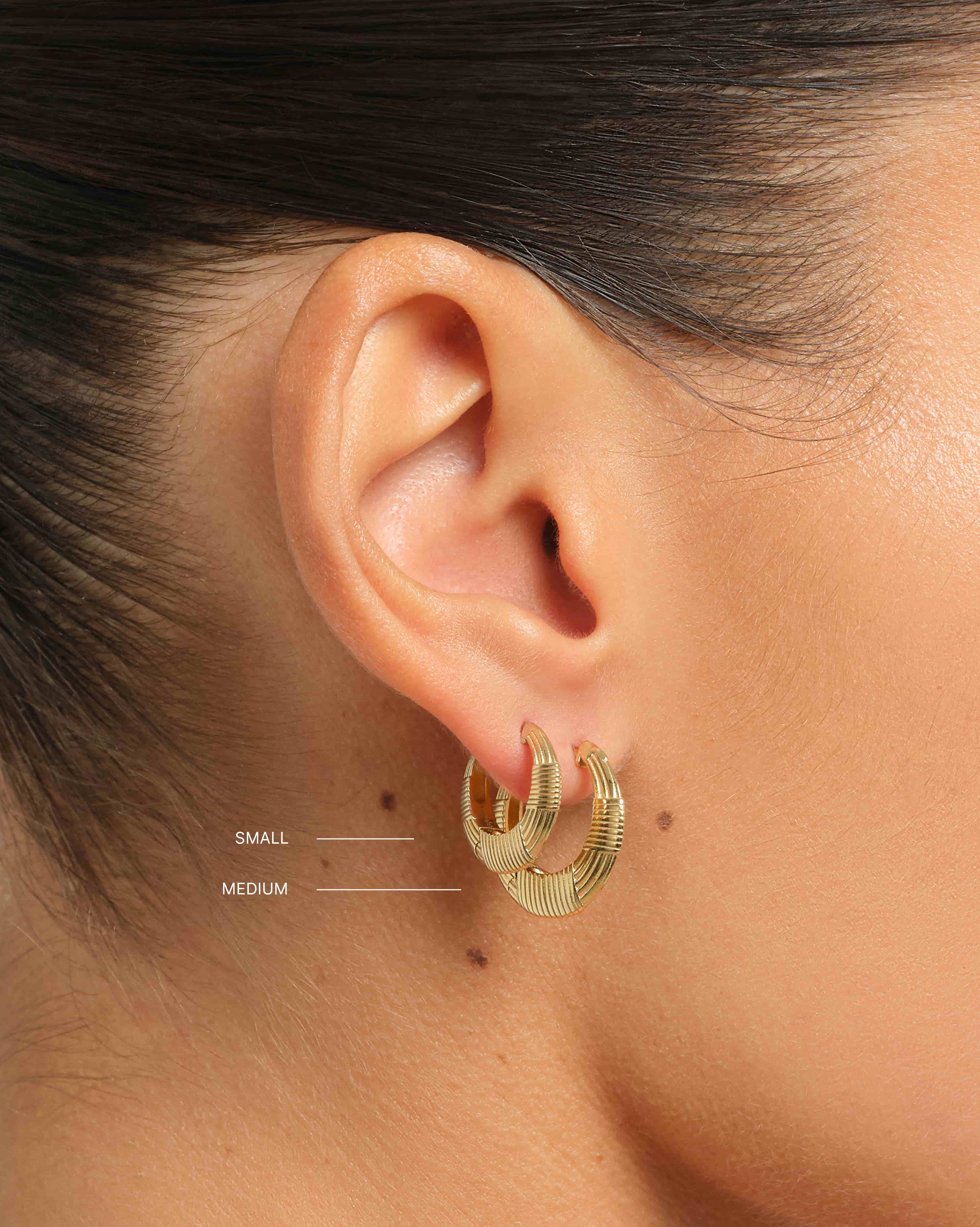 Marne Medium Hoops