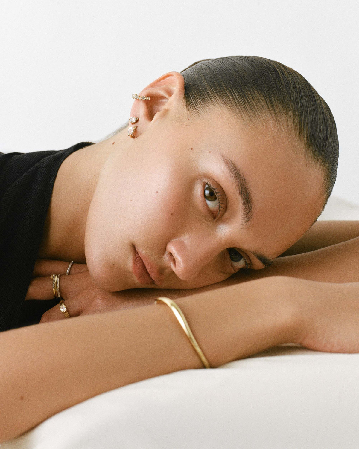 Mesola Topaz Earrings Set