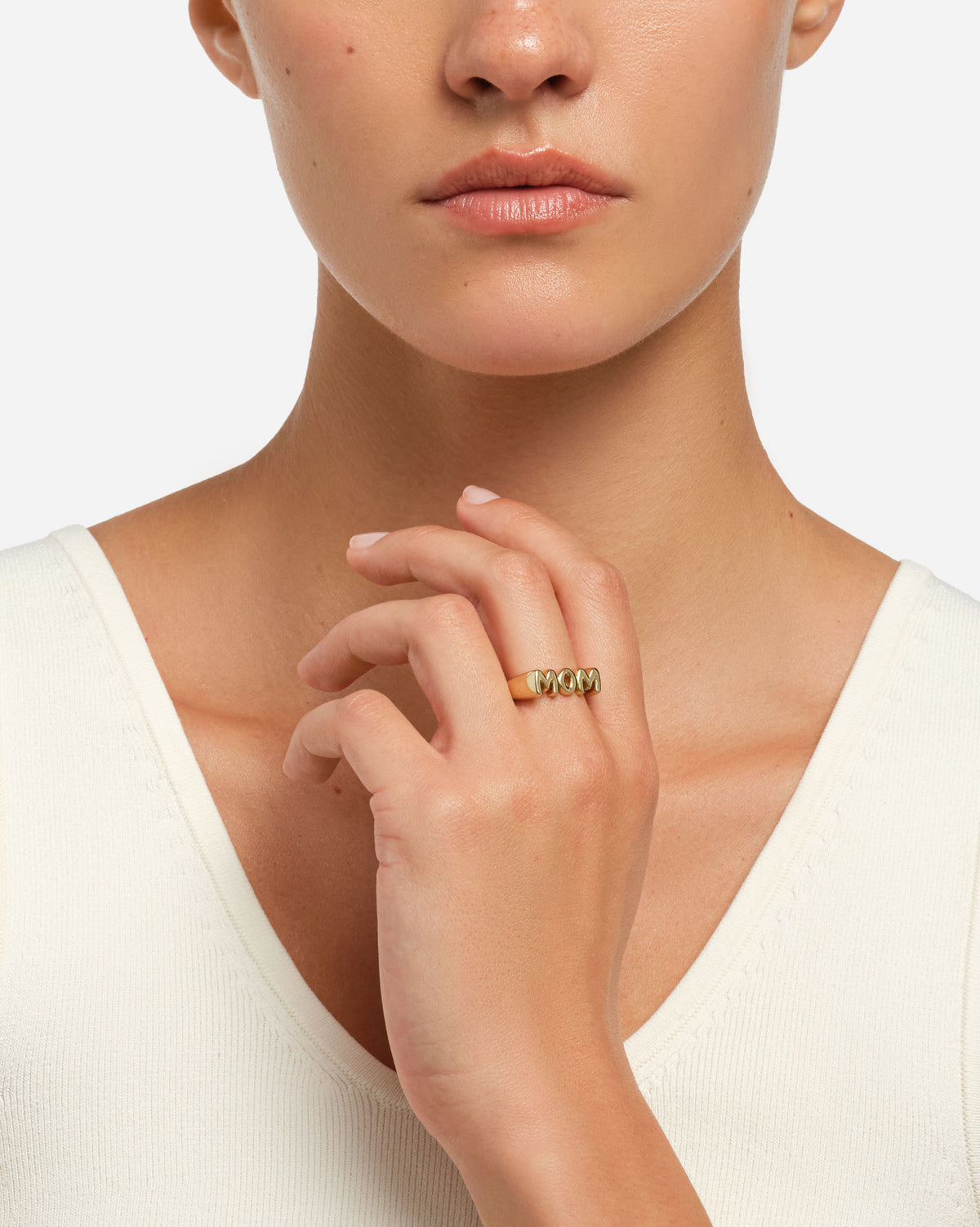 Mom Signet Ring