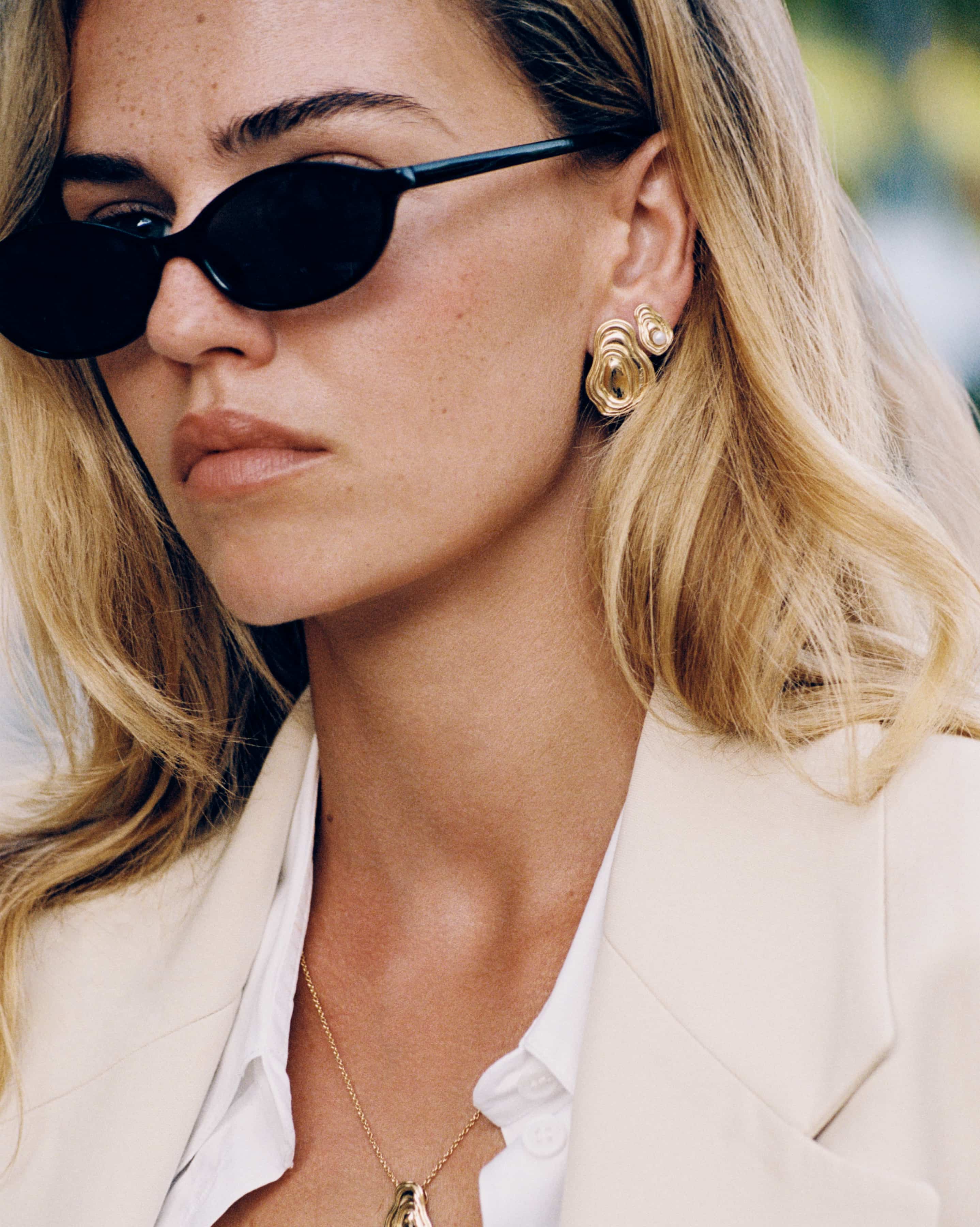 Ondine Small Pearl Earrings