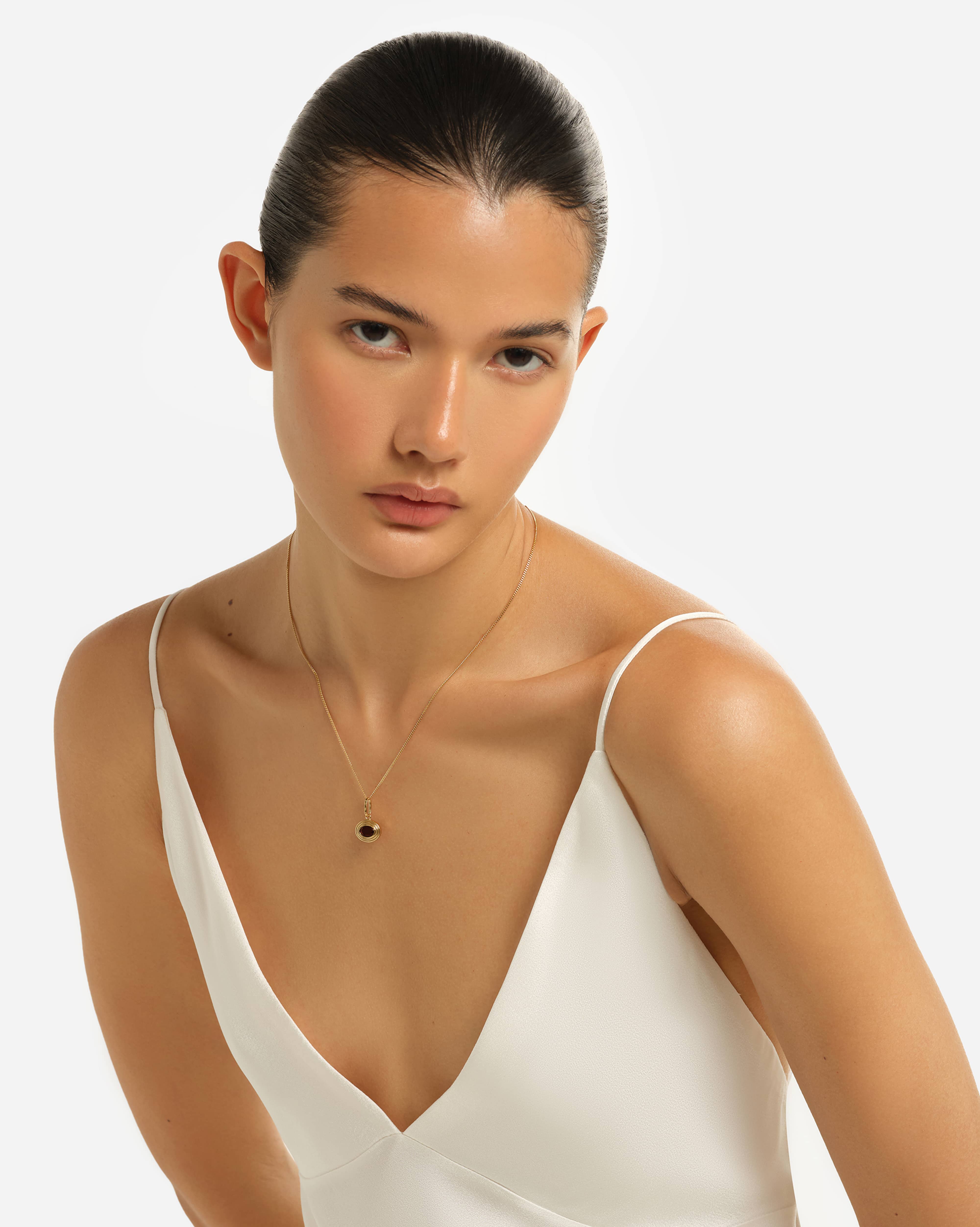 Procida Garnet Necklace