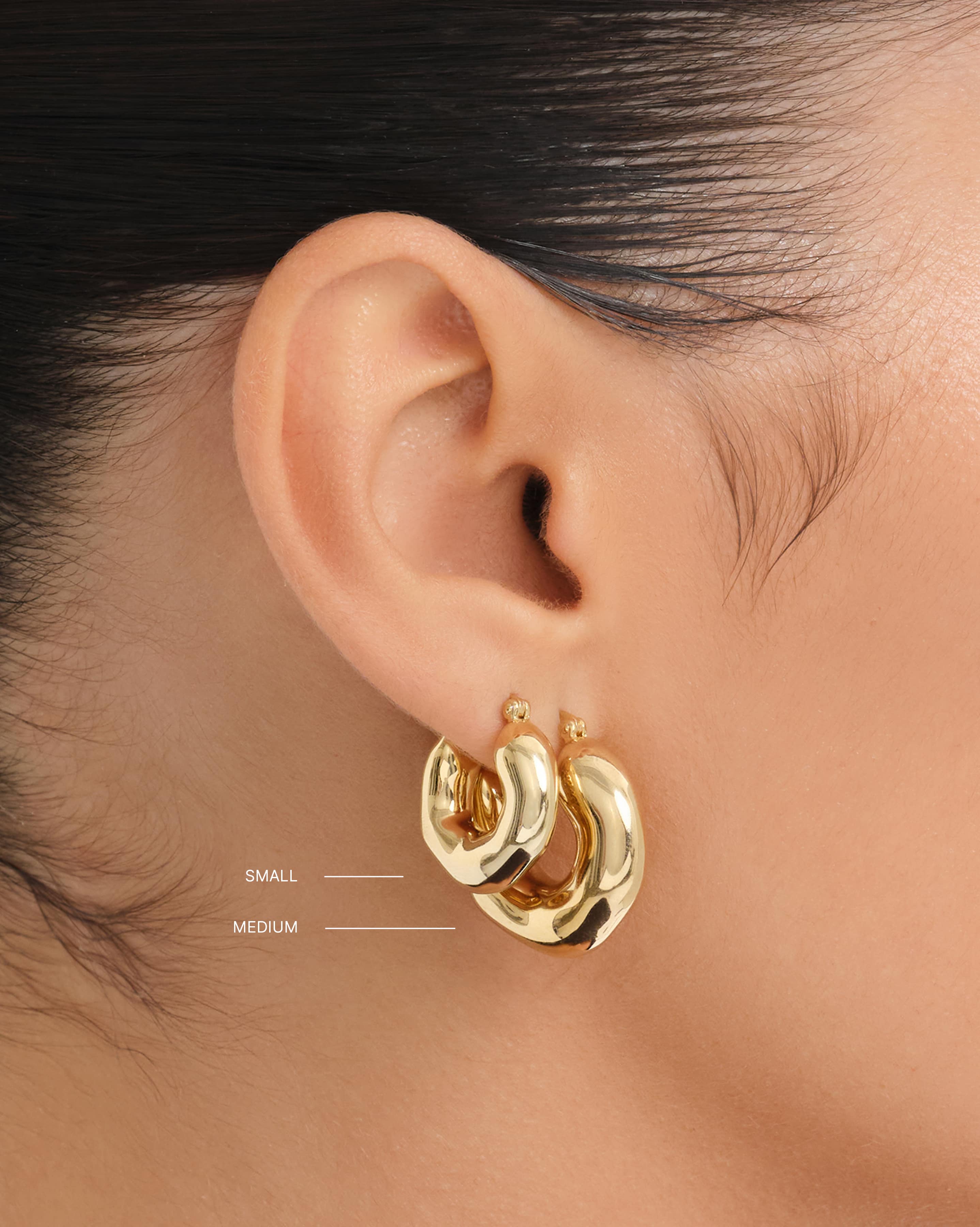 Sorèze Medium Hoops