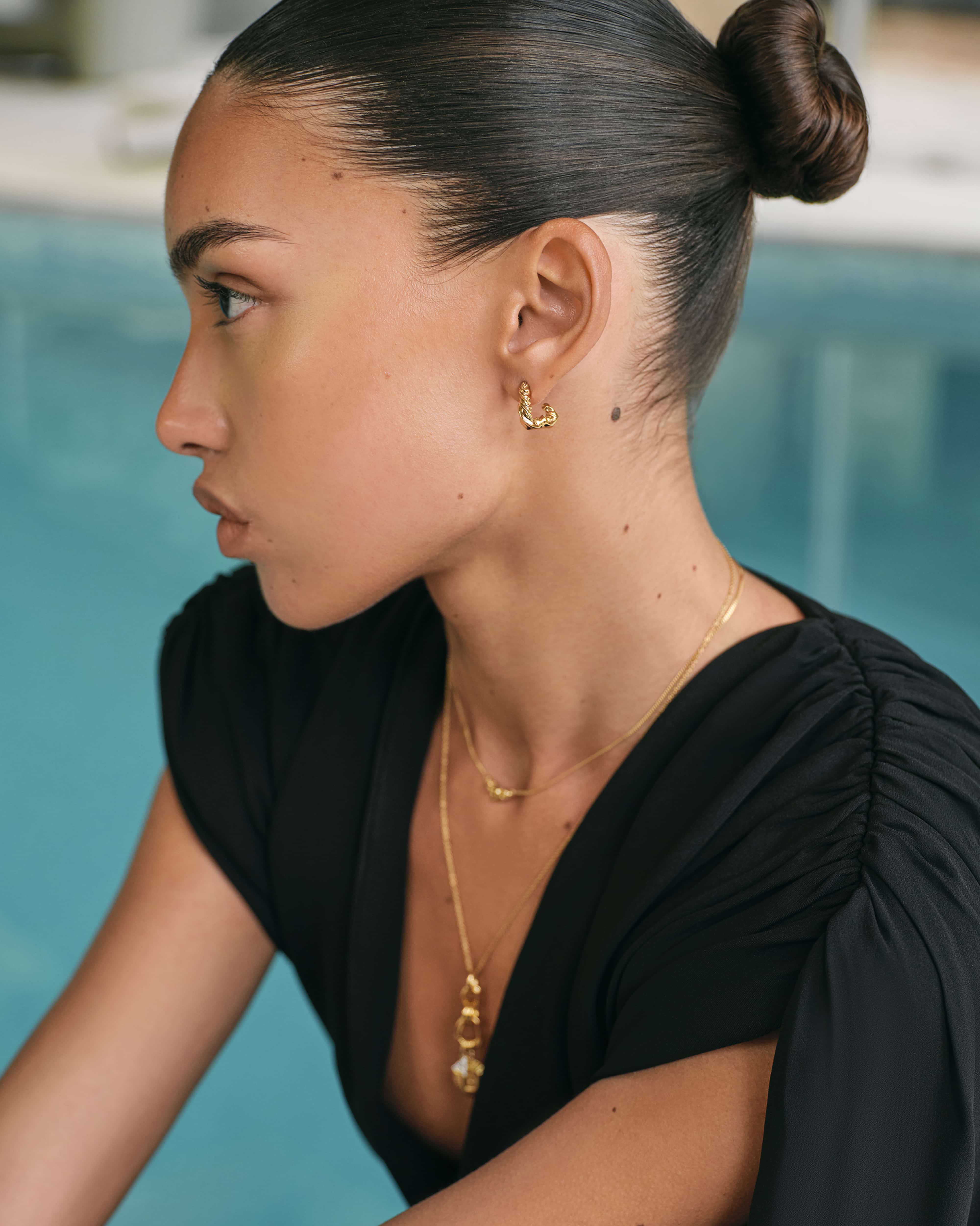 Trialo Small Hoops