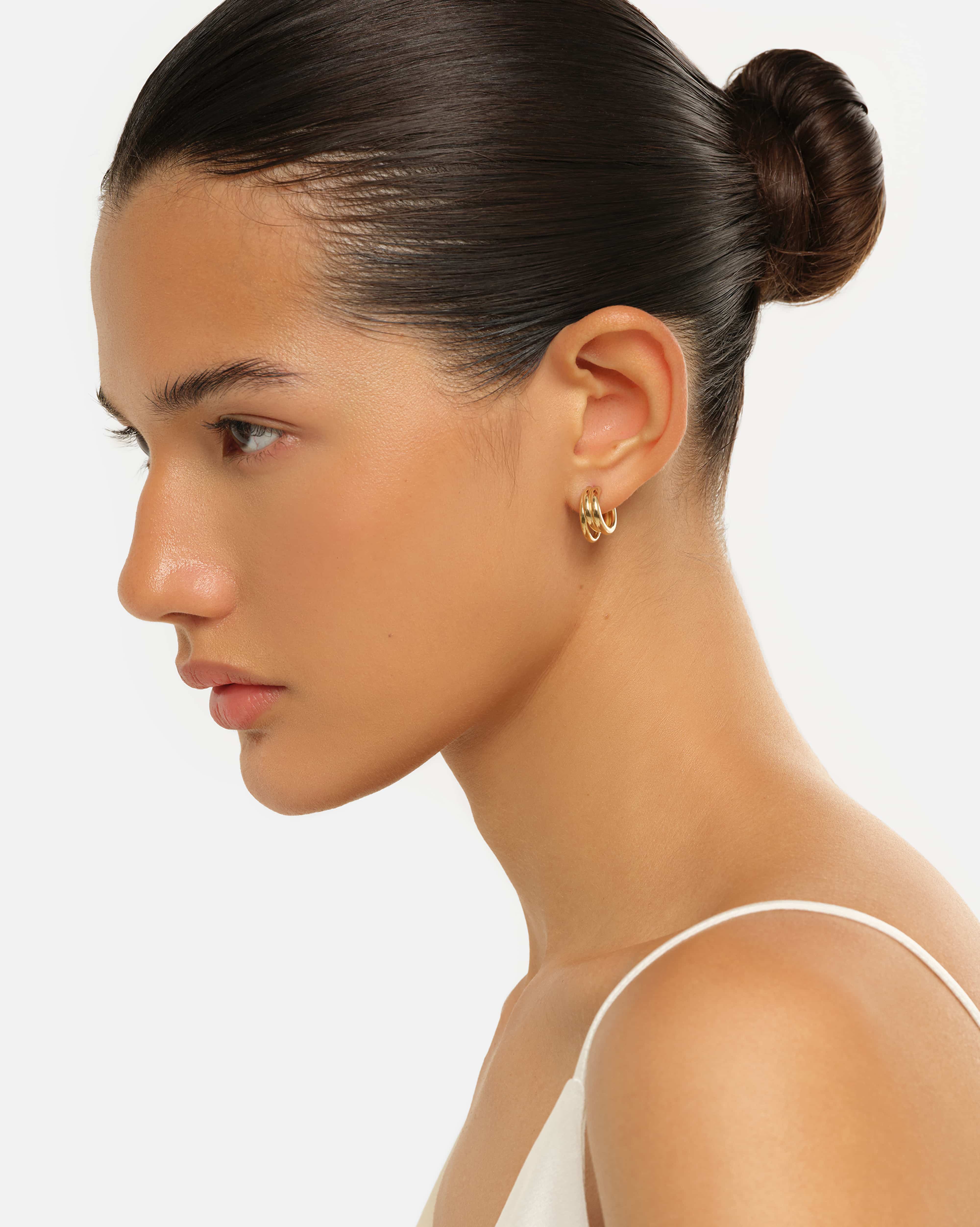 Triolo Medium Hoops