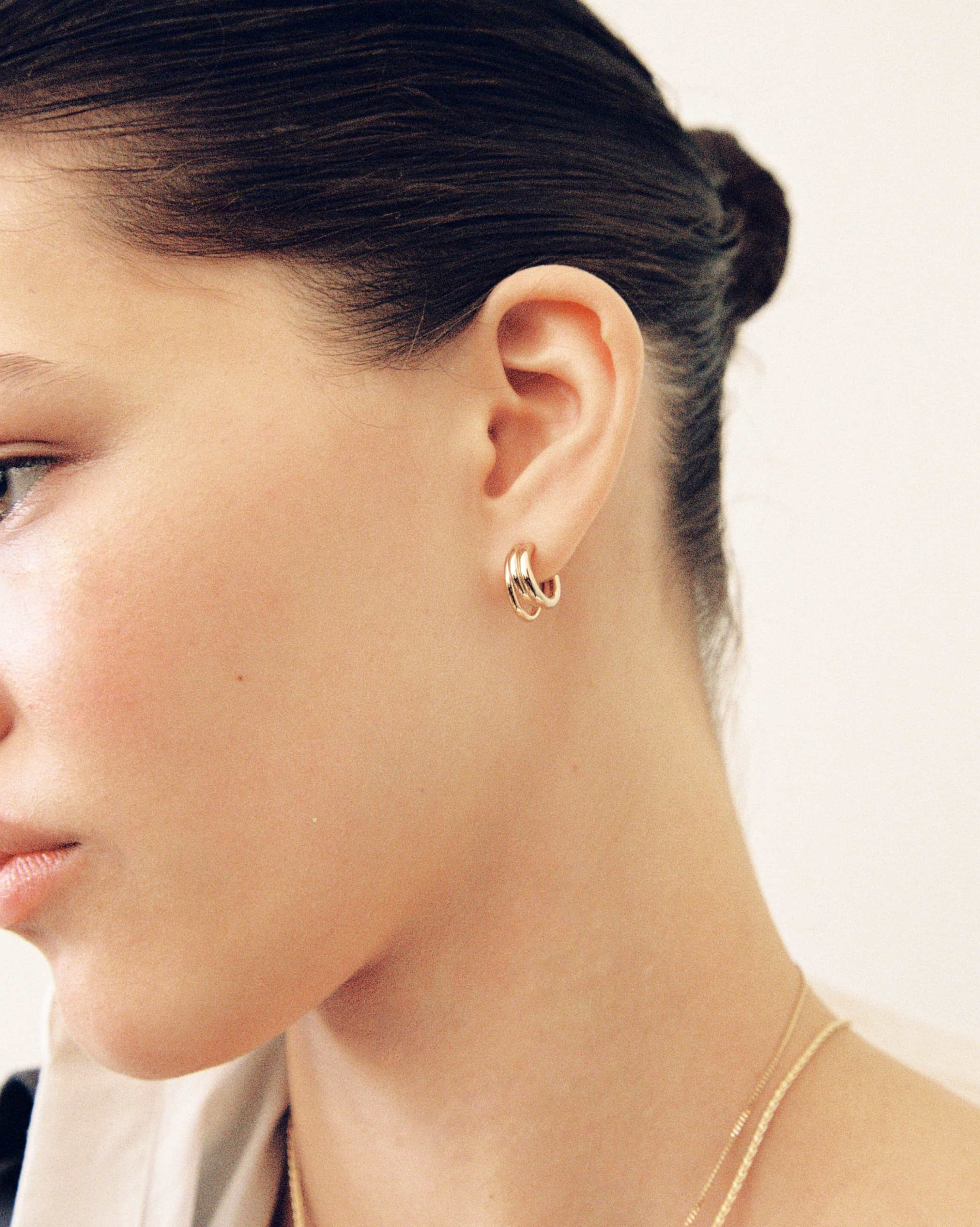 Triolo Medium Hoops