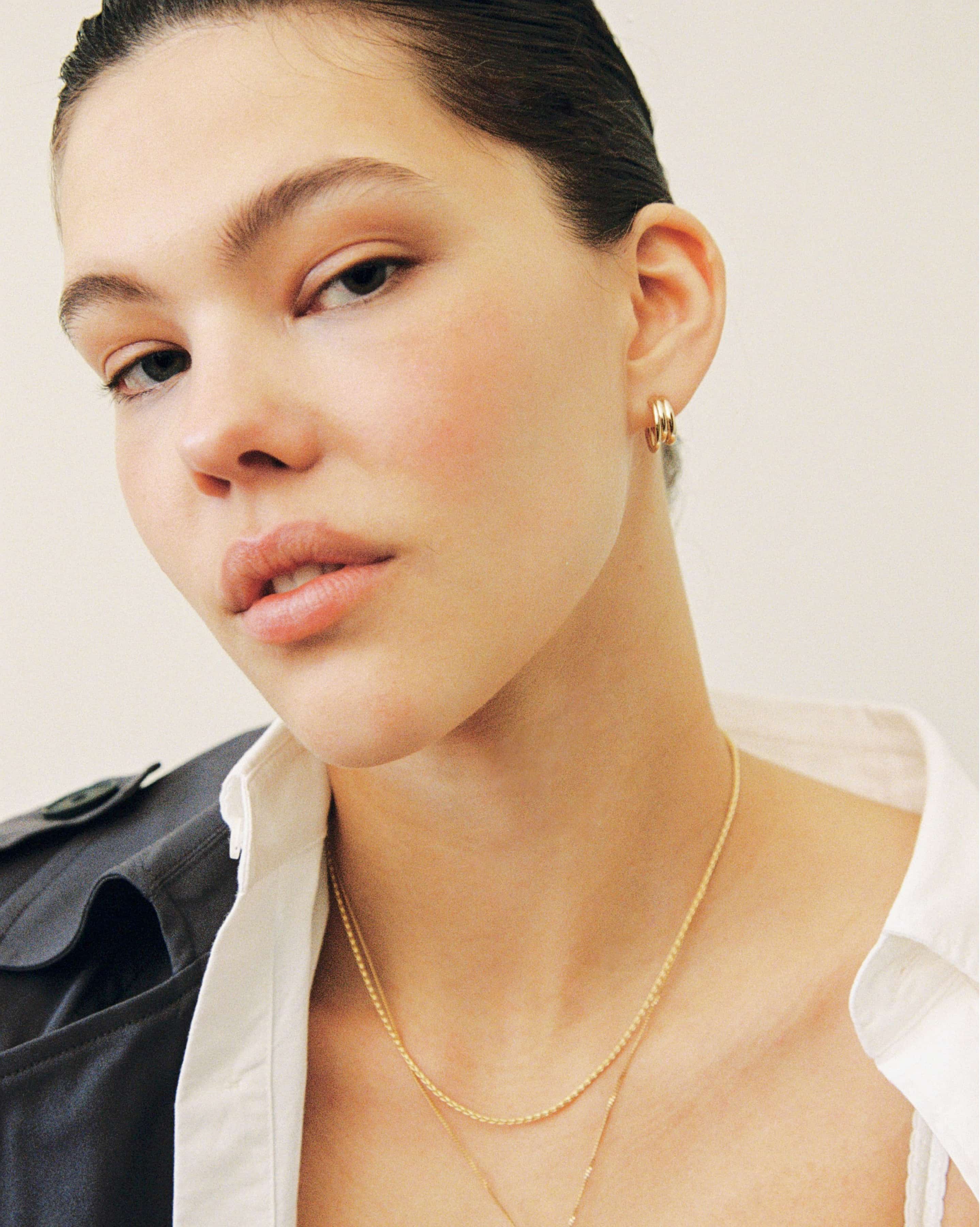 Triolo Medium Hoops