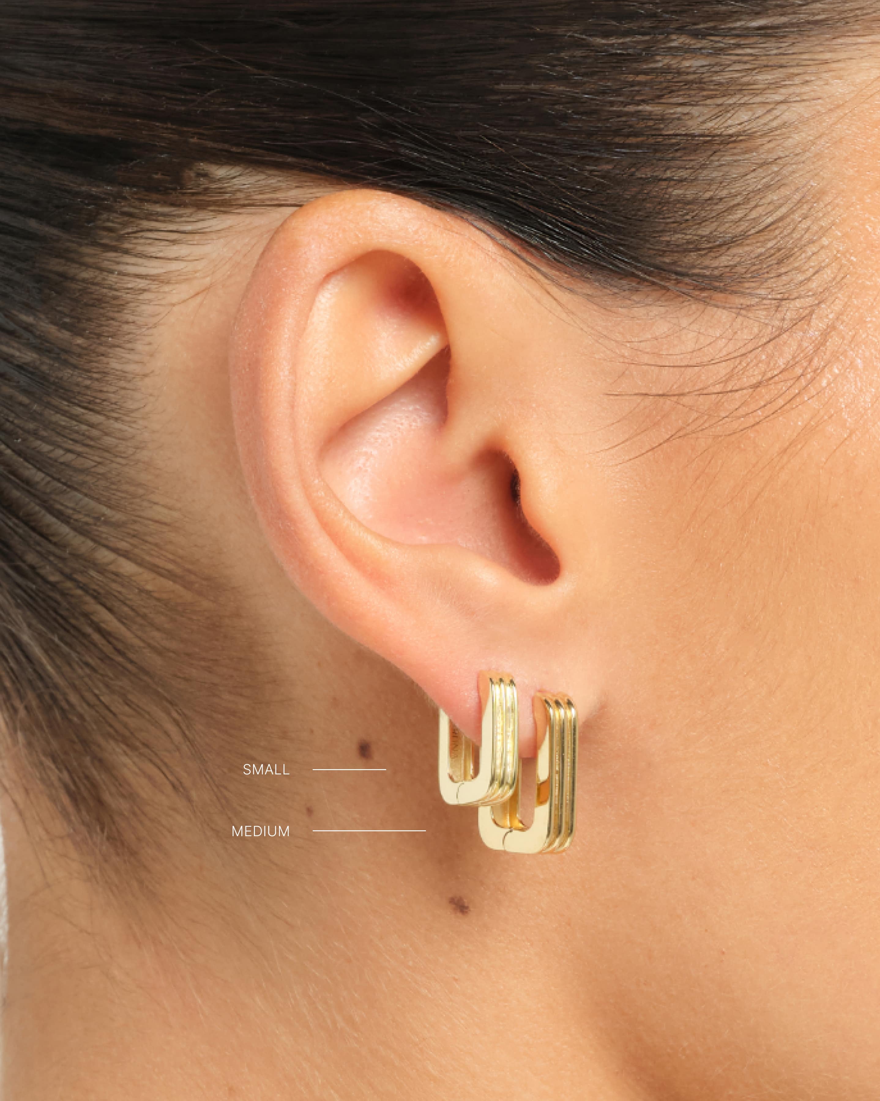 Venosa Medium Hoops