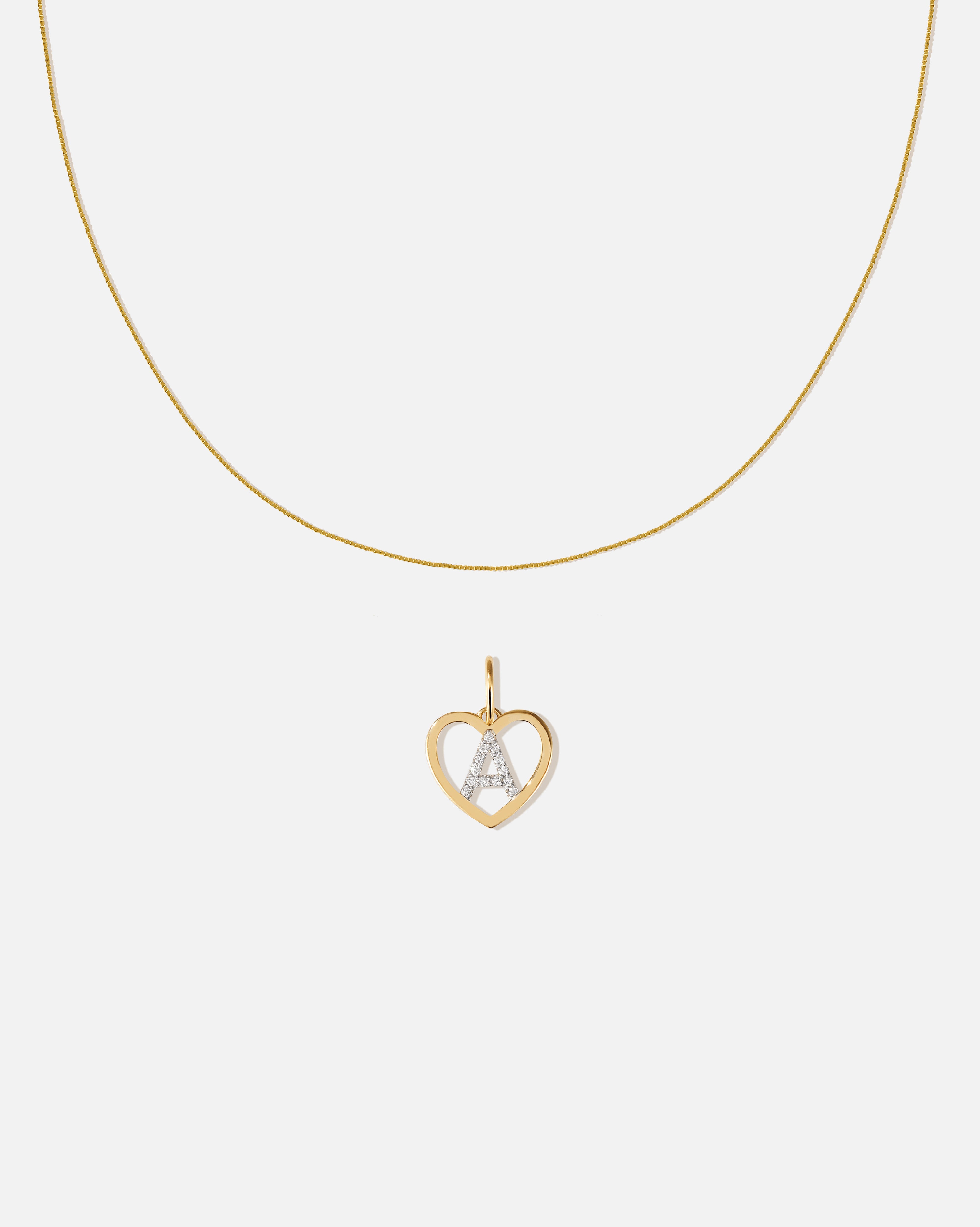 BRUNA The Label Sets Amour Letter Pendant Set