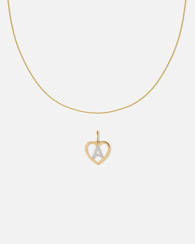 Amour Letter Pendant Set